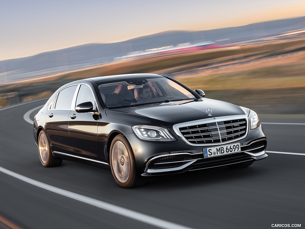 2018 Mercedes-Maybach S-Class S650 Black - Front Three-Quarter