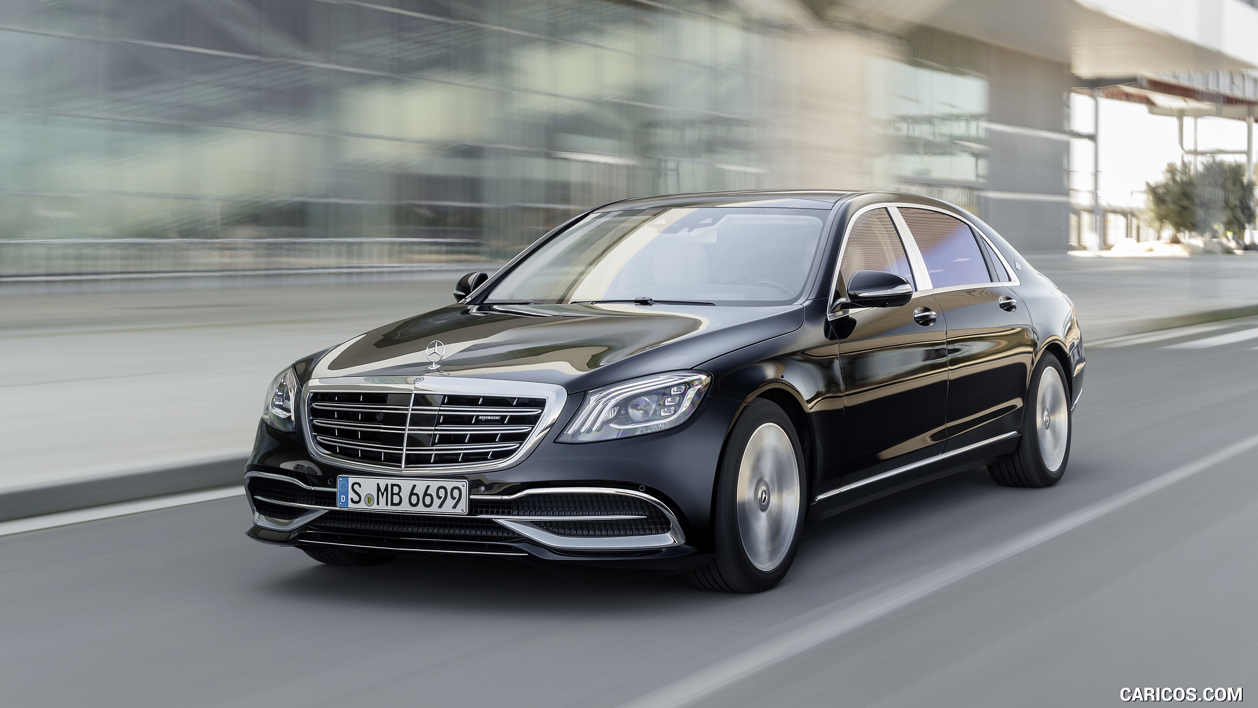 2018 Mercedes-Maybach S-Class S650 Black - Front Three-Quarter, #20 of 63