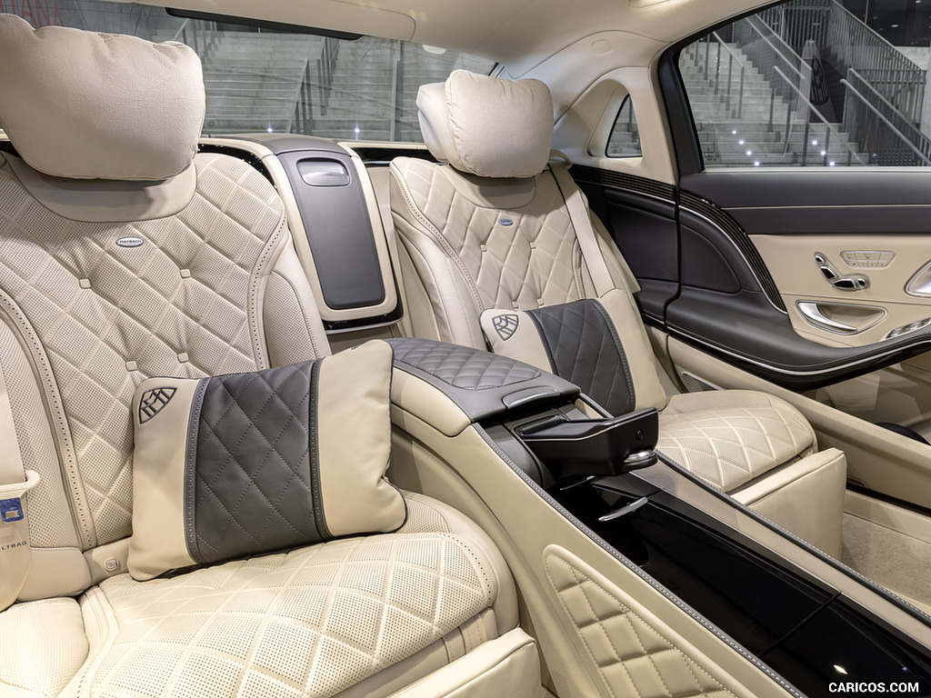 2018 Mercedes-Maybach S-Class S650 Black - Interior, Rear Seats