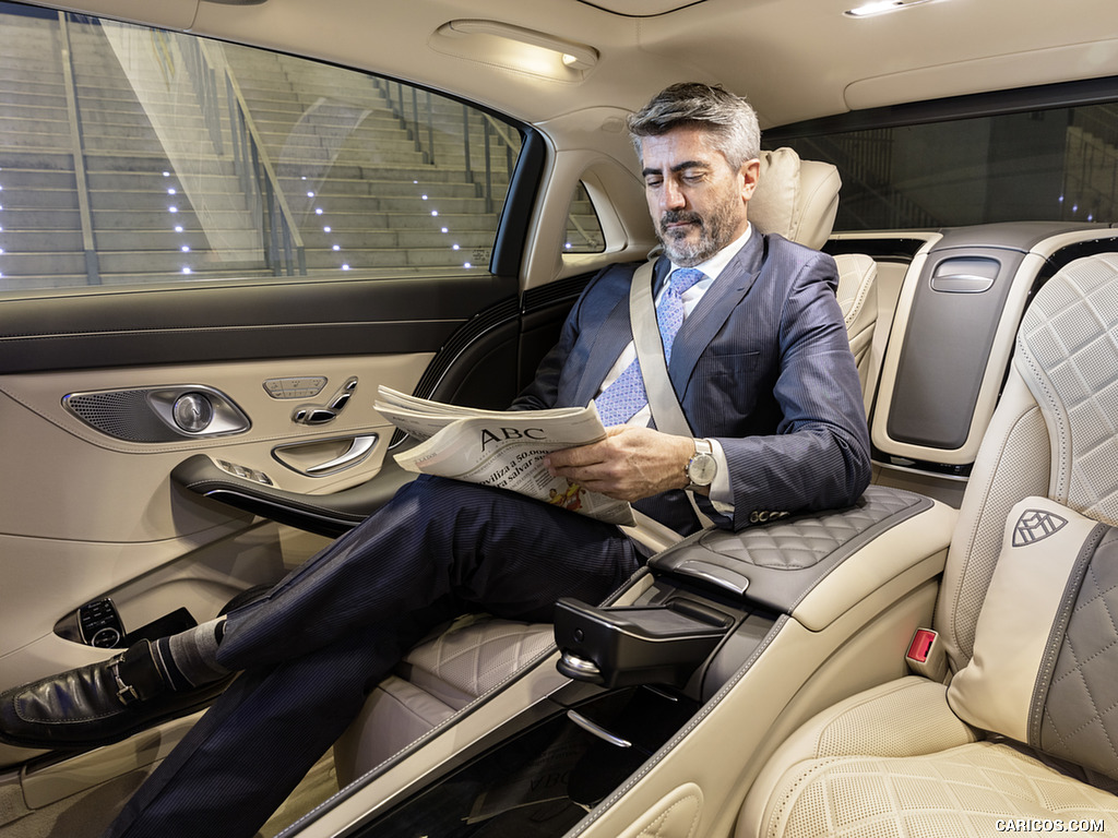 2018 Mercedes-Maybach S-Class S650 Black - Interior, Rear Seats