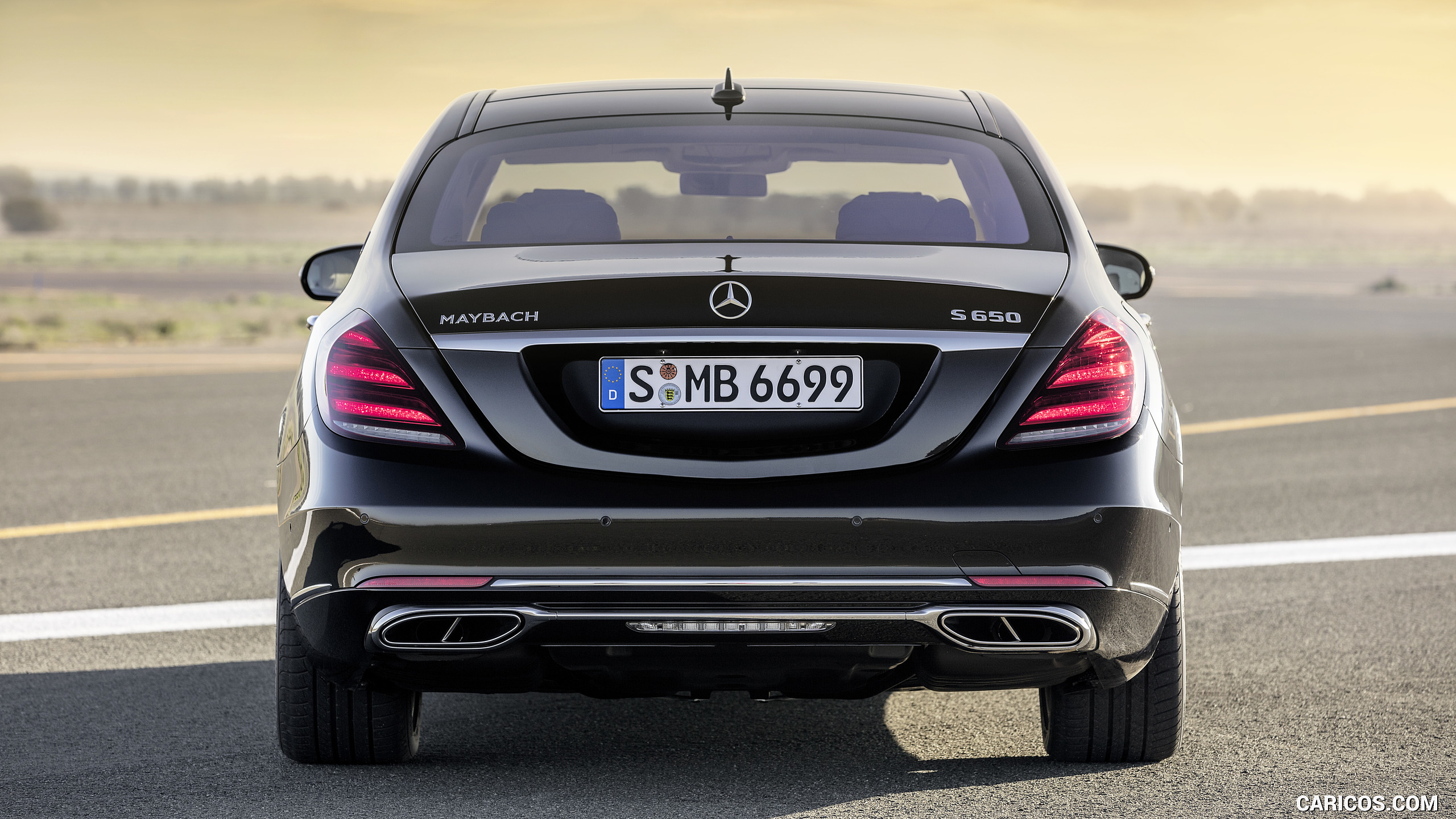 2018 Mercedes-Maybach S-Class S650 Black - Rear, #26 of 63