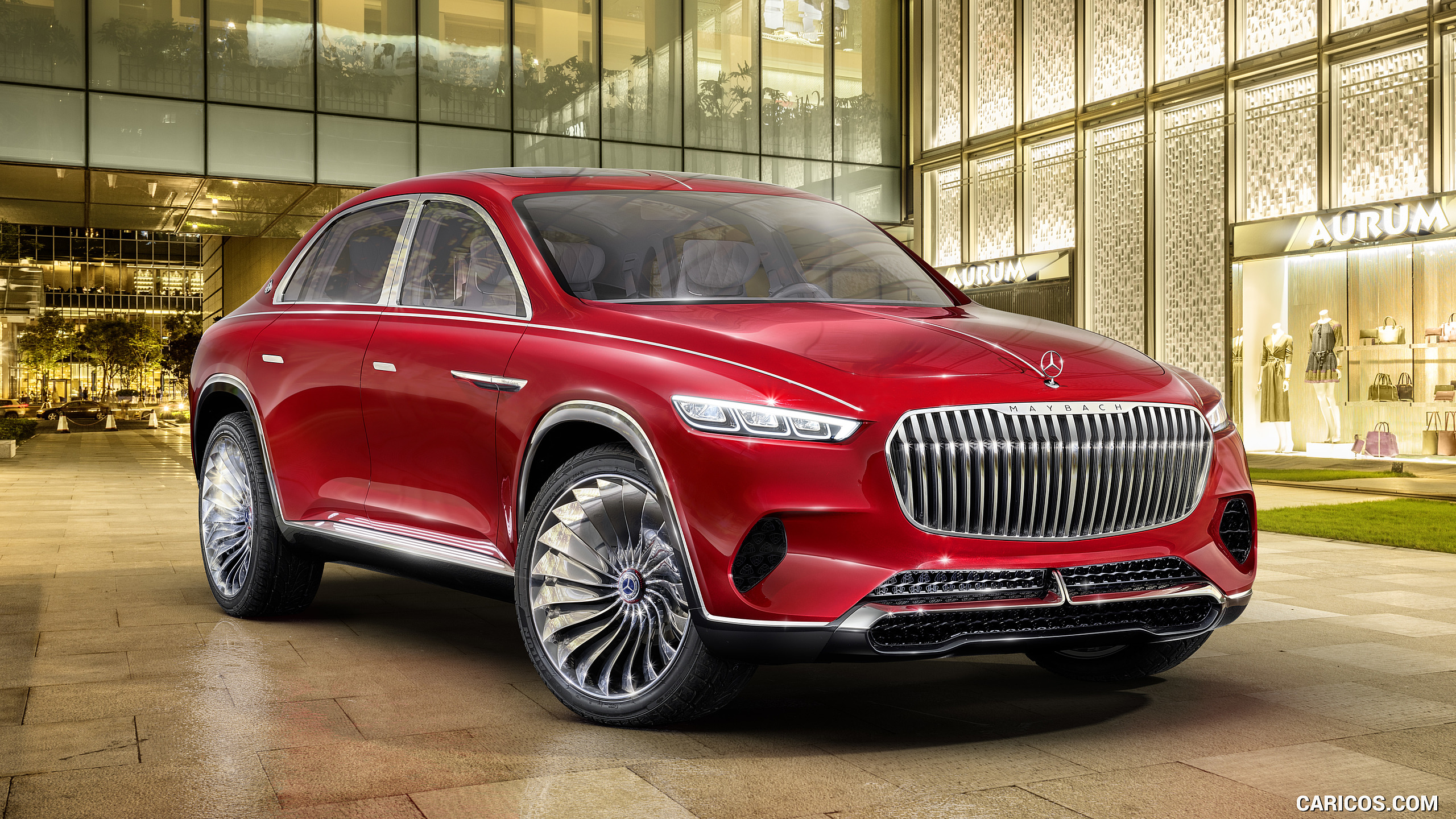 2018 Mercedes-Maybach Vision Ultimate Luxury SUV Concept - Front Three-Quarter, #4 of 41