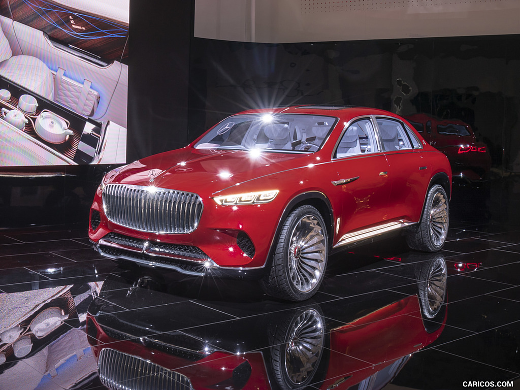 2018 Mercedes-Maybach Vision Ultimate Luxury SUV Concept - Front Three-Quarter