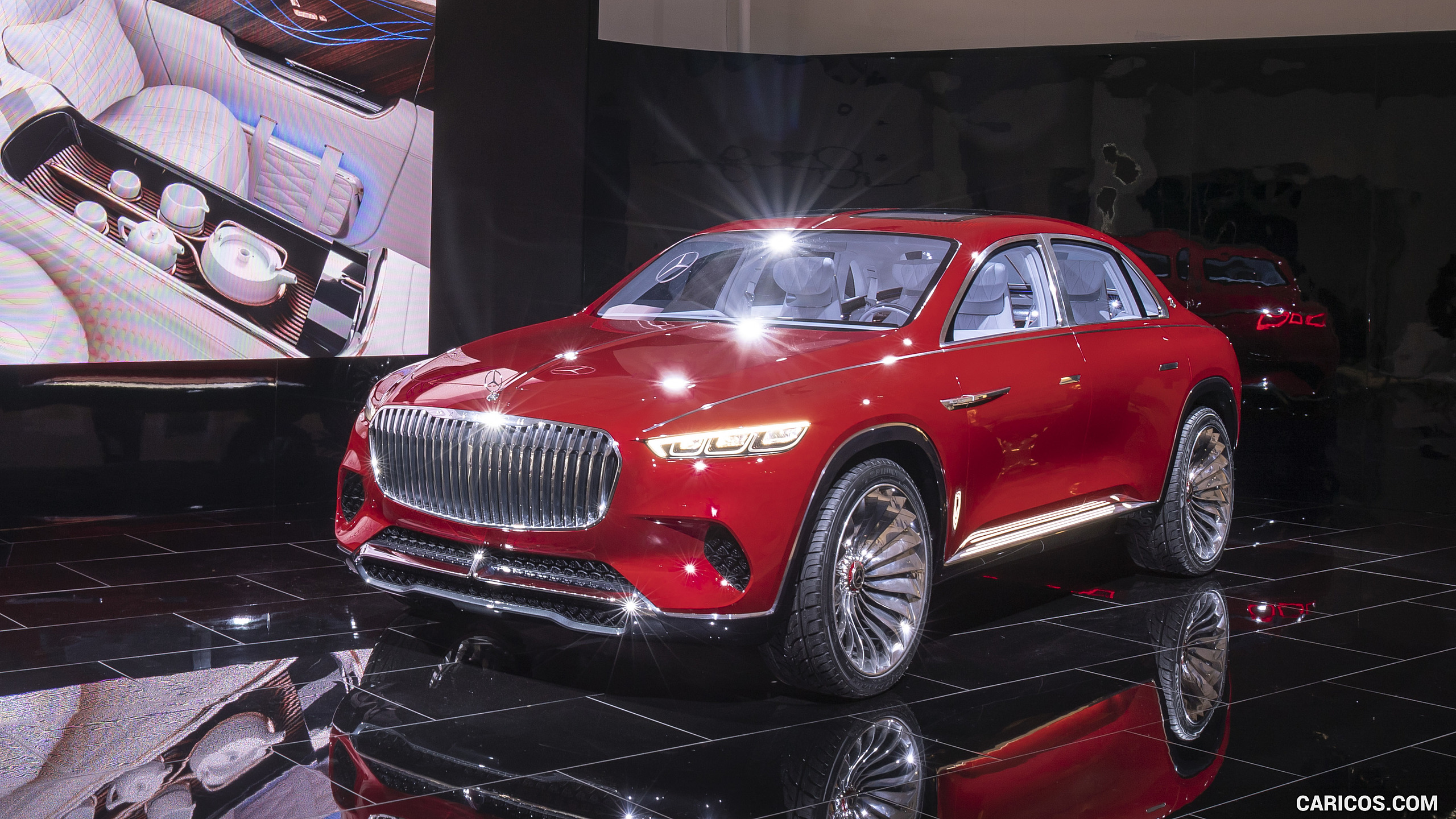 2018 Mercedes-Maybach Vision Ultimate Luxury SUV Concept - Front Three-Quarter, #7 of 41