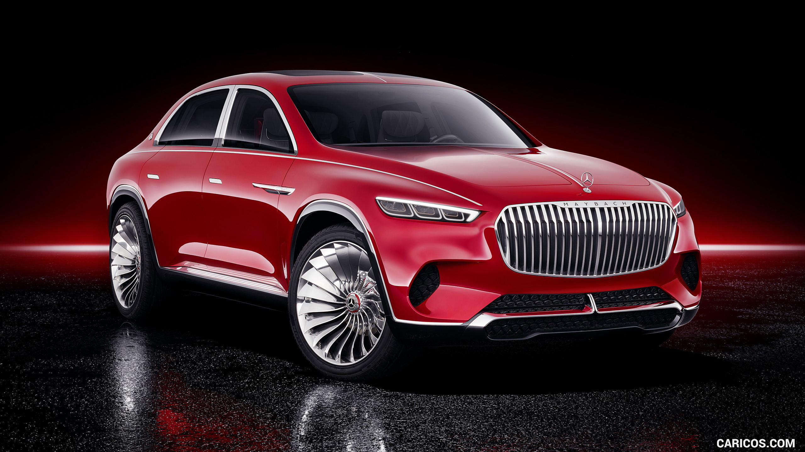 2018 Mercedes-Maybach Vision Ultimate Luxury SUV Concept - Front Three-Quarter, #17 of 41