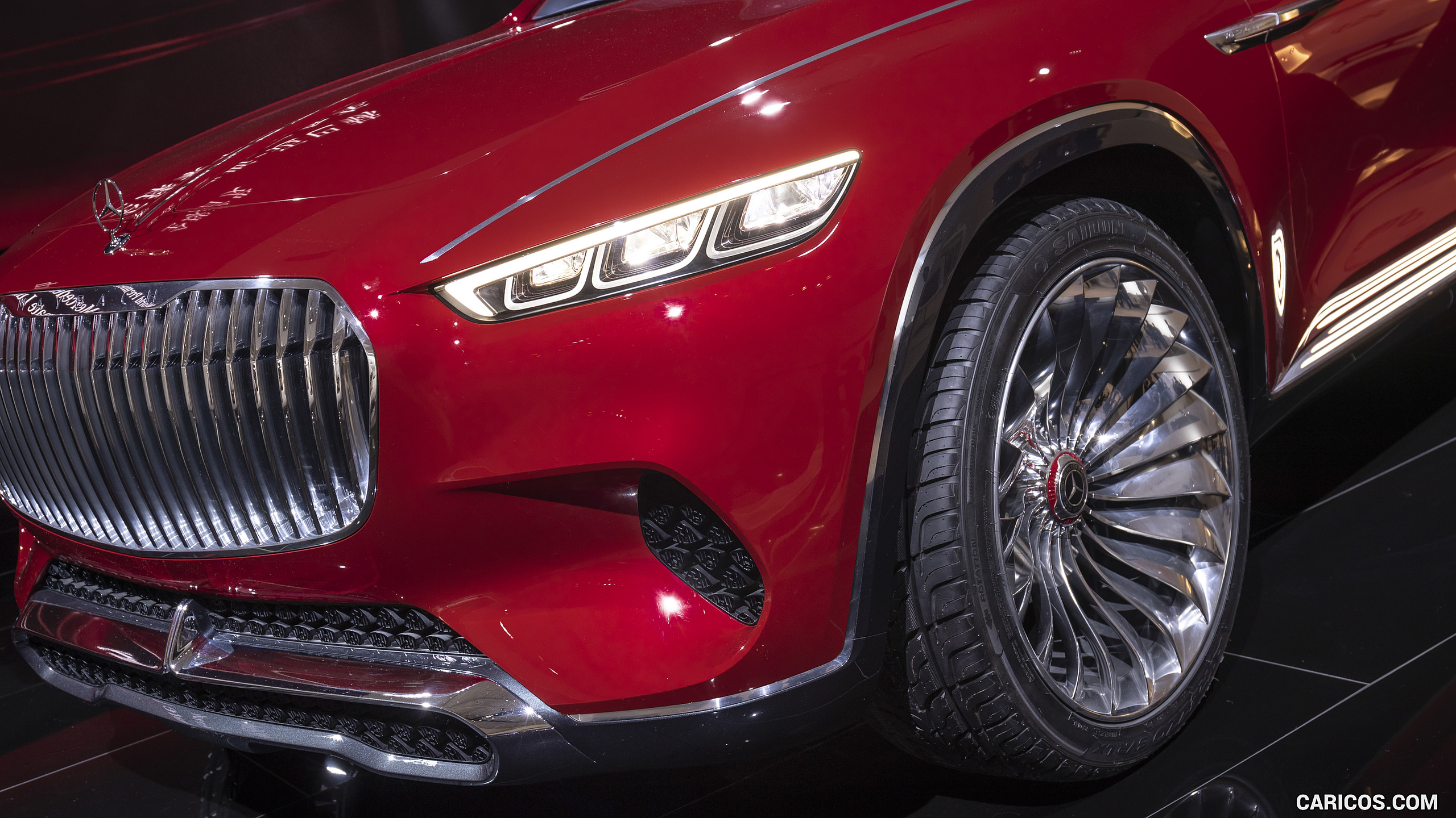 2018 Mercedes-Maybach Vision Ultimate Luxury SUV Concept - Headlight, #15 of 41