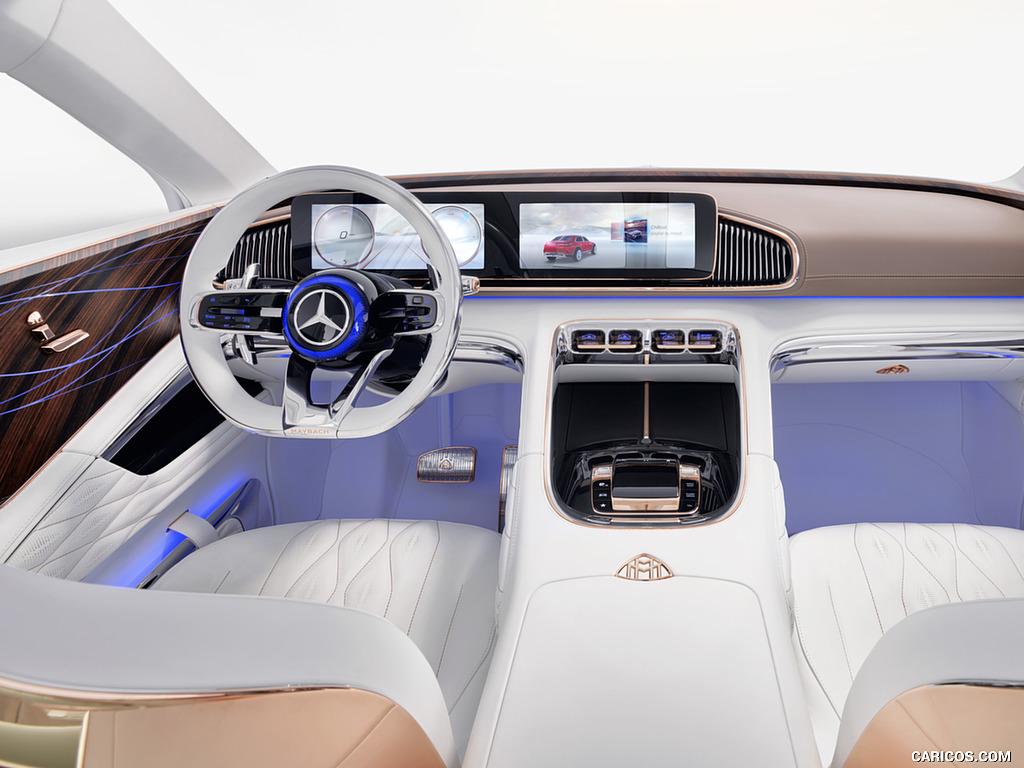 2018 Mercedes-Maybach Vision Ultimate Luxury SUV Concept - Interior, Cockpit