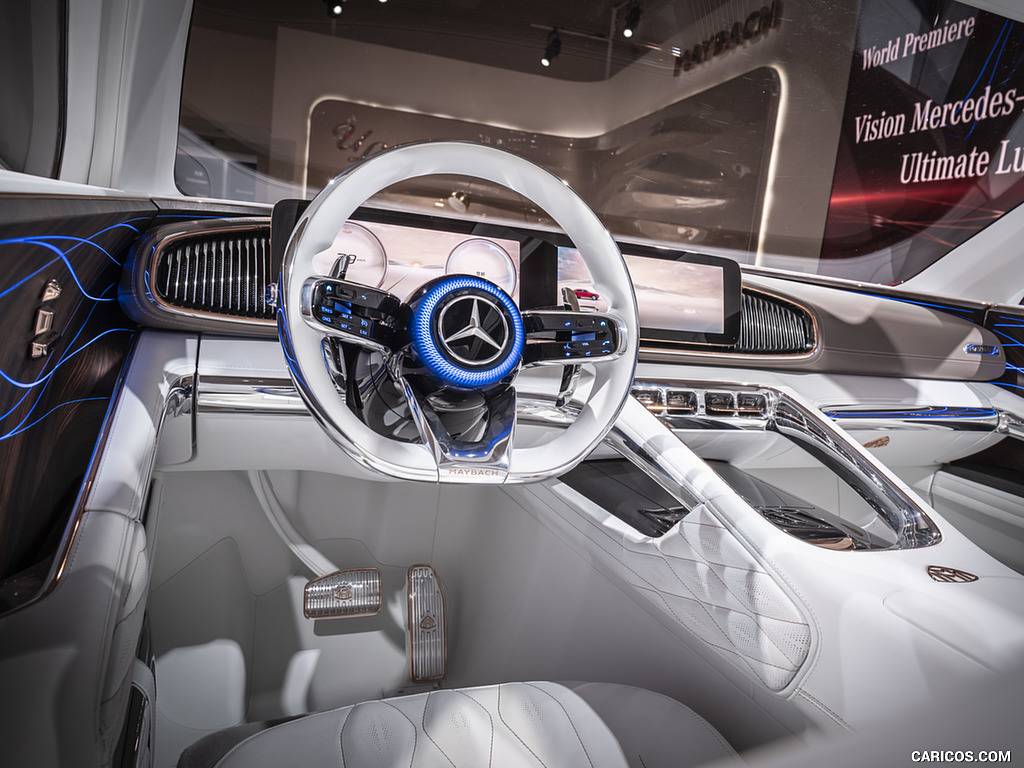 2018 Mercedes-Maybach Vision Ultimate Luxury SUV Concept - Interior, Detail