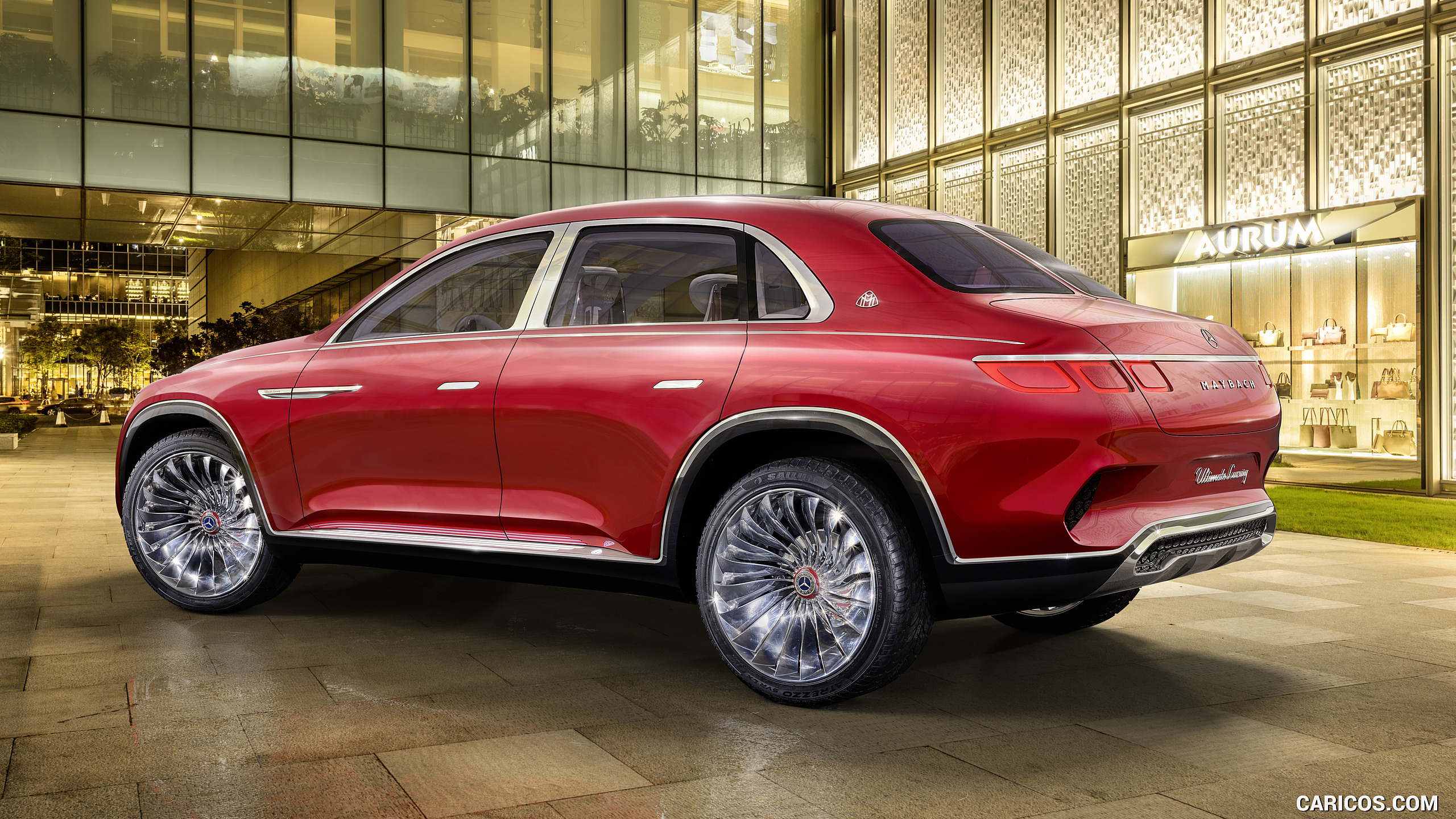 2018 Mercedes-Maybach Vision Ultimate Luxury SUV Concept - Rear Three-Quarter, #5 of 41