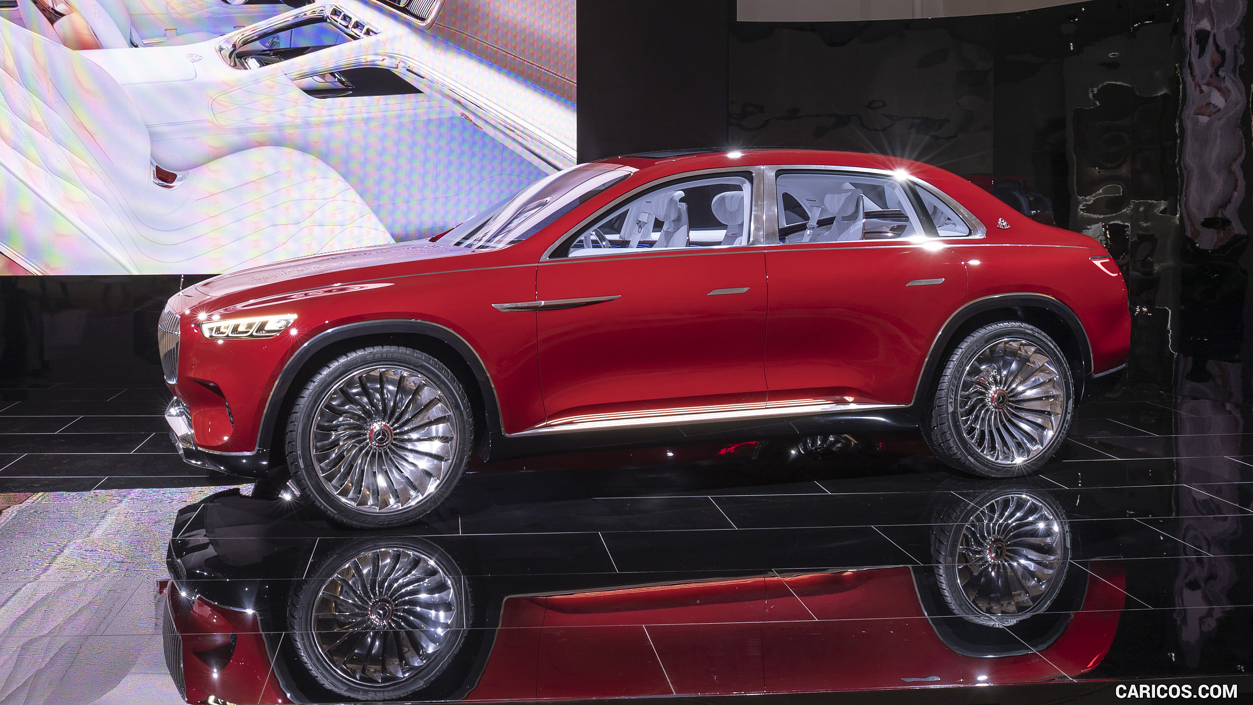 2018 Mercedes-Maybach Vision Ultimate Luxury SUV Concept - Side, #8 of 41