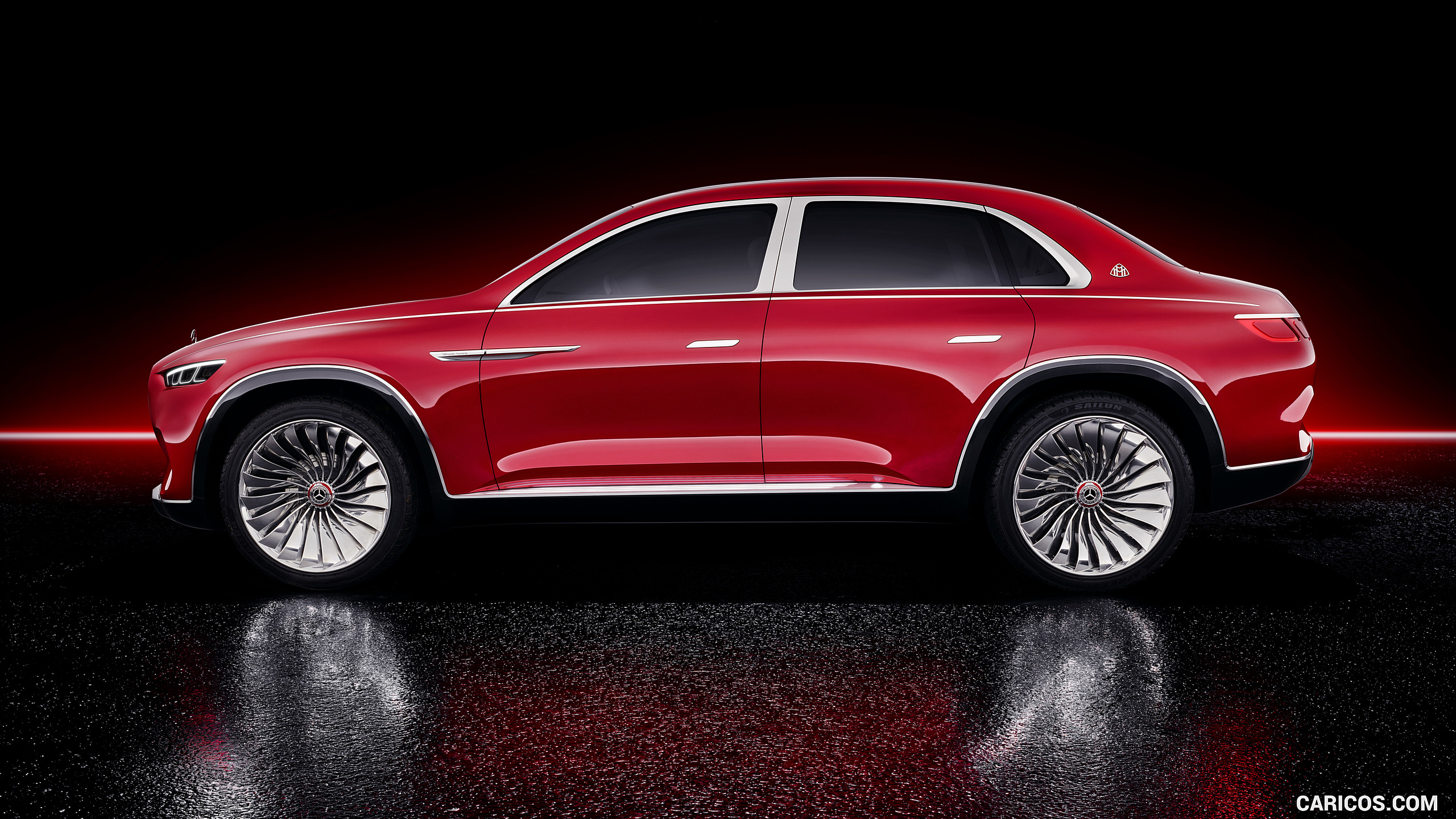2018 Mercedes-Maybach Vision Ultimate Luxury SUV Concept - Side, #19 of 41