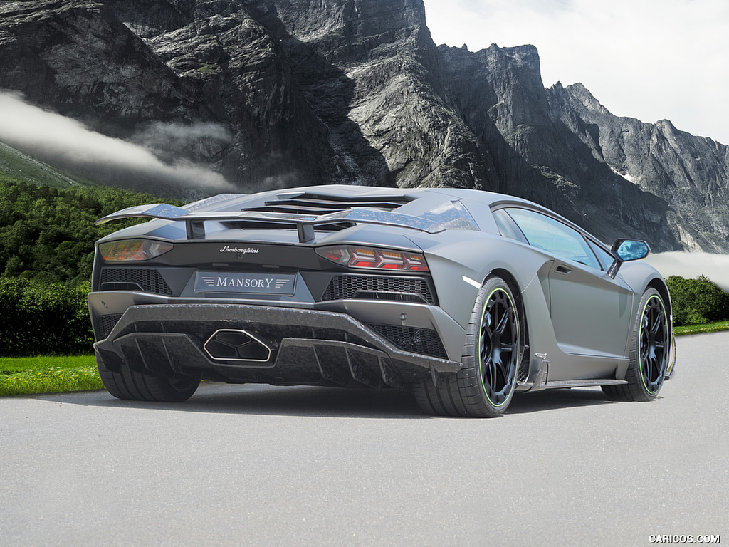 2019 MANSORY Lamborghini Aventador S                 - Rear Three-Quarter