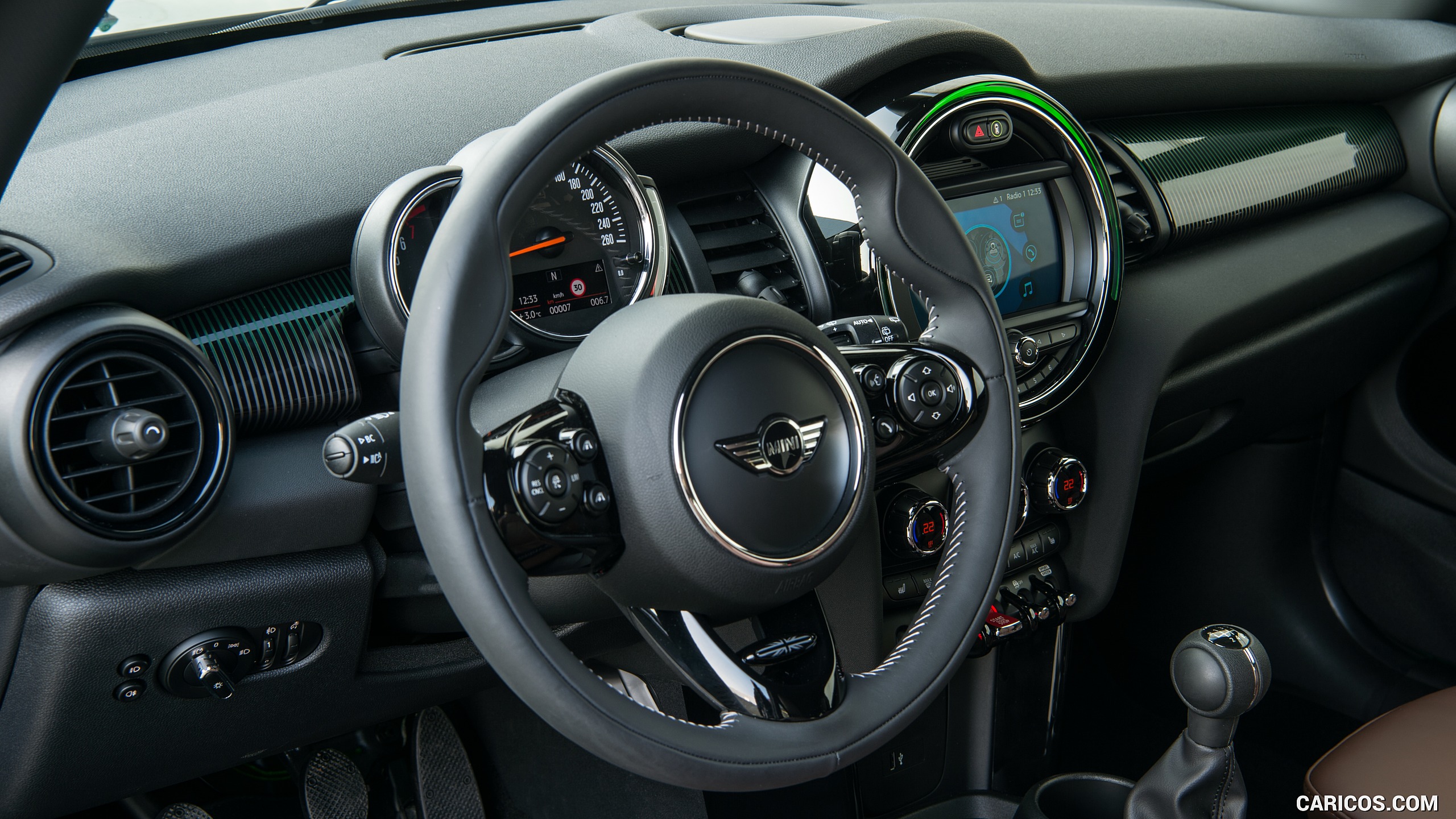 2019 MINI Cooper 3-Door 60 Years Edition - Interior, Steering Wheel, #88 of 102