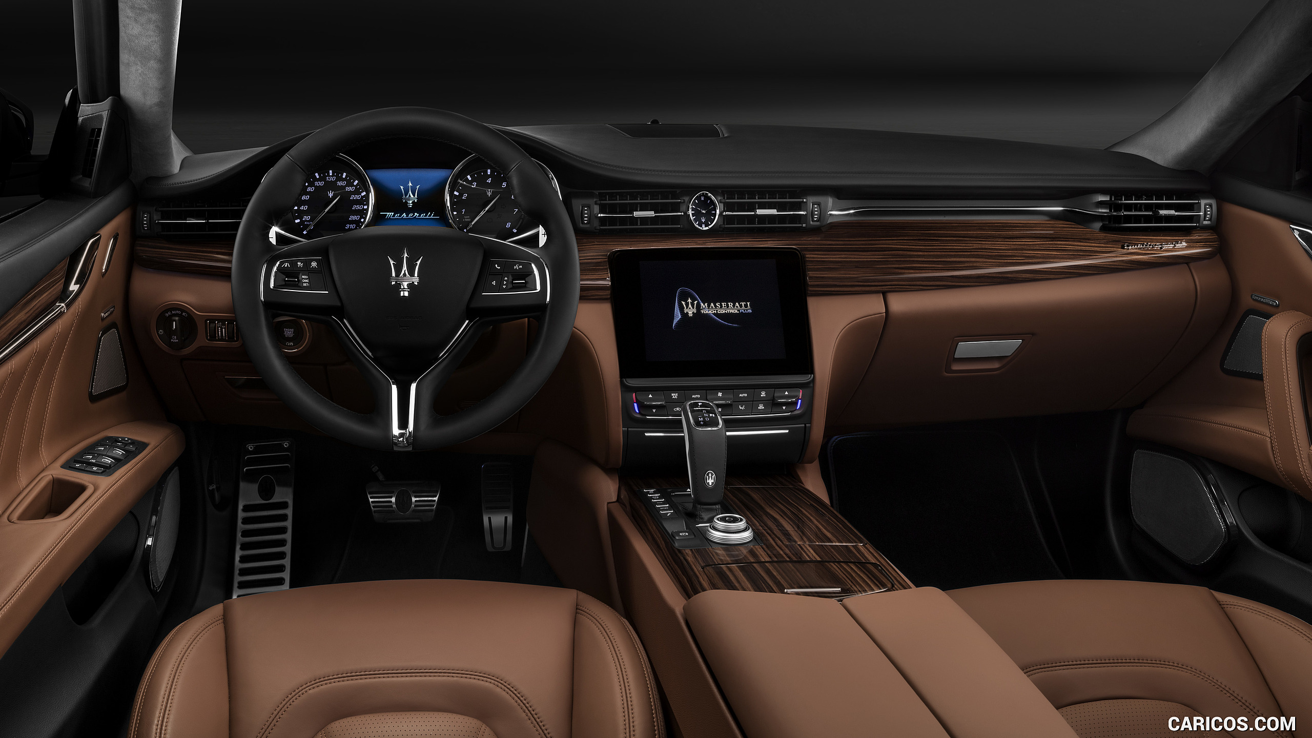 2019 Maserati Quattroporte SQ4 GranLusso - Interior, Cockpit, #58 of 64