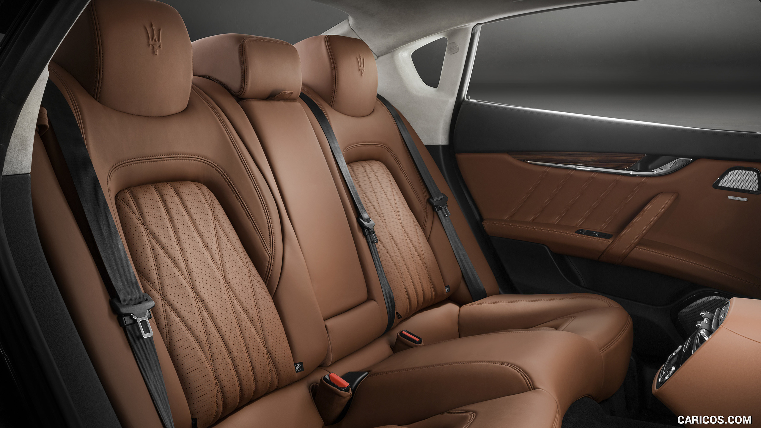 2019 Maserati Quattroporte SQ4 GranLusso - Interior, Rear Seats, #64 of 64