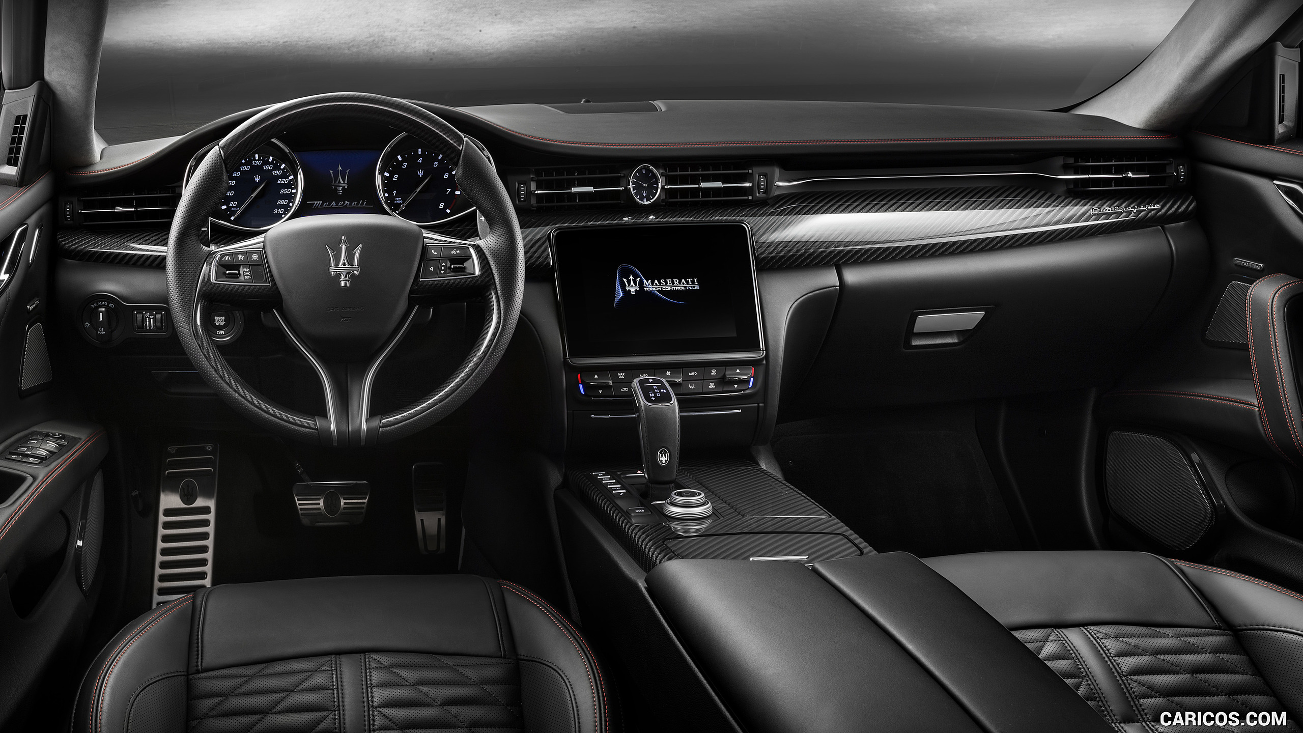 2019 Maserati Quattroporte SQ4 GranSport - Interior, Cockpit, #37 of 64