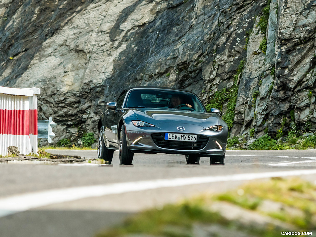 2019 Mazda MX-5 Roadster (Color: Machine Grey) - Front