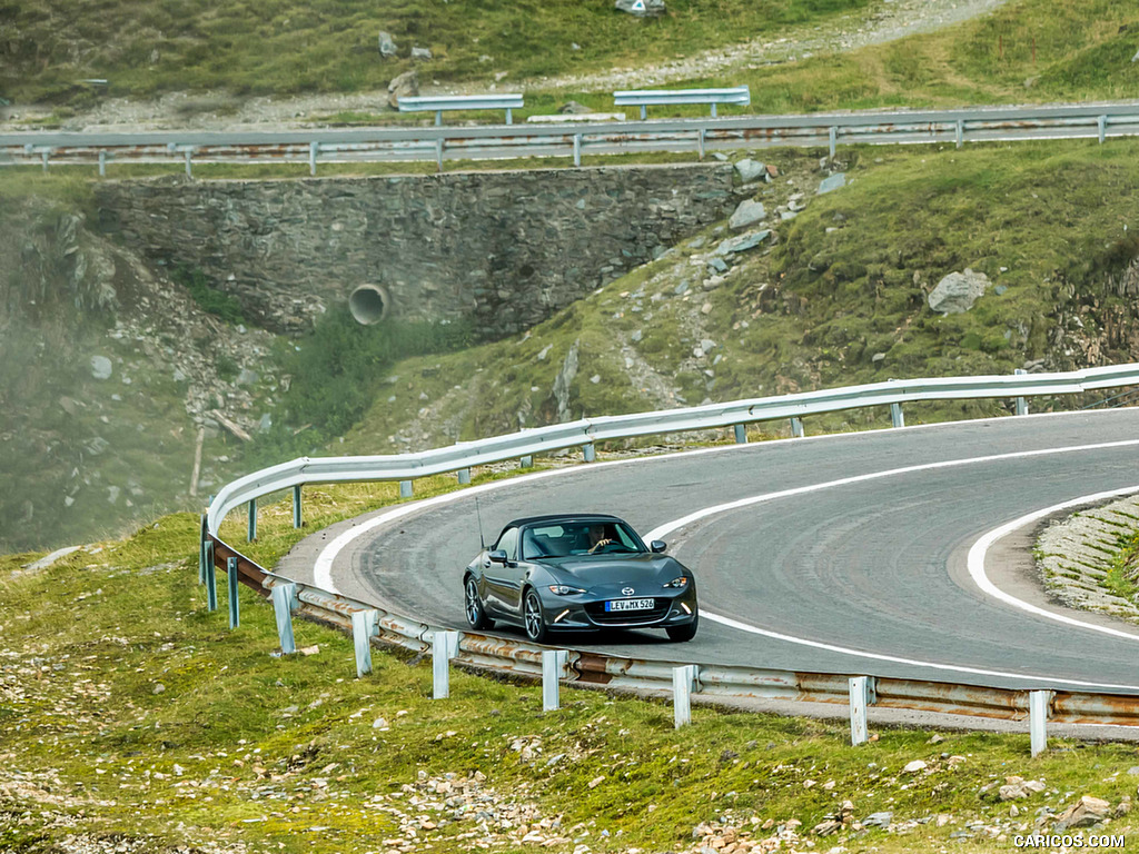 2019 Mazda MX-5 Roadster (Color: Machine Grey) - Front