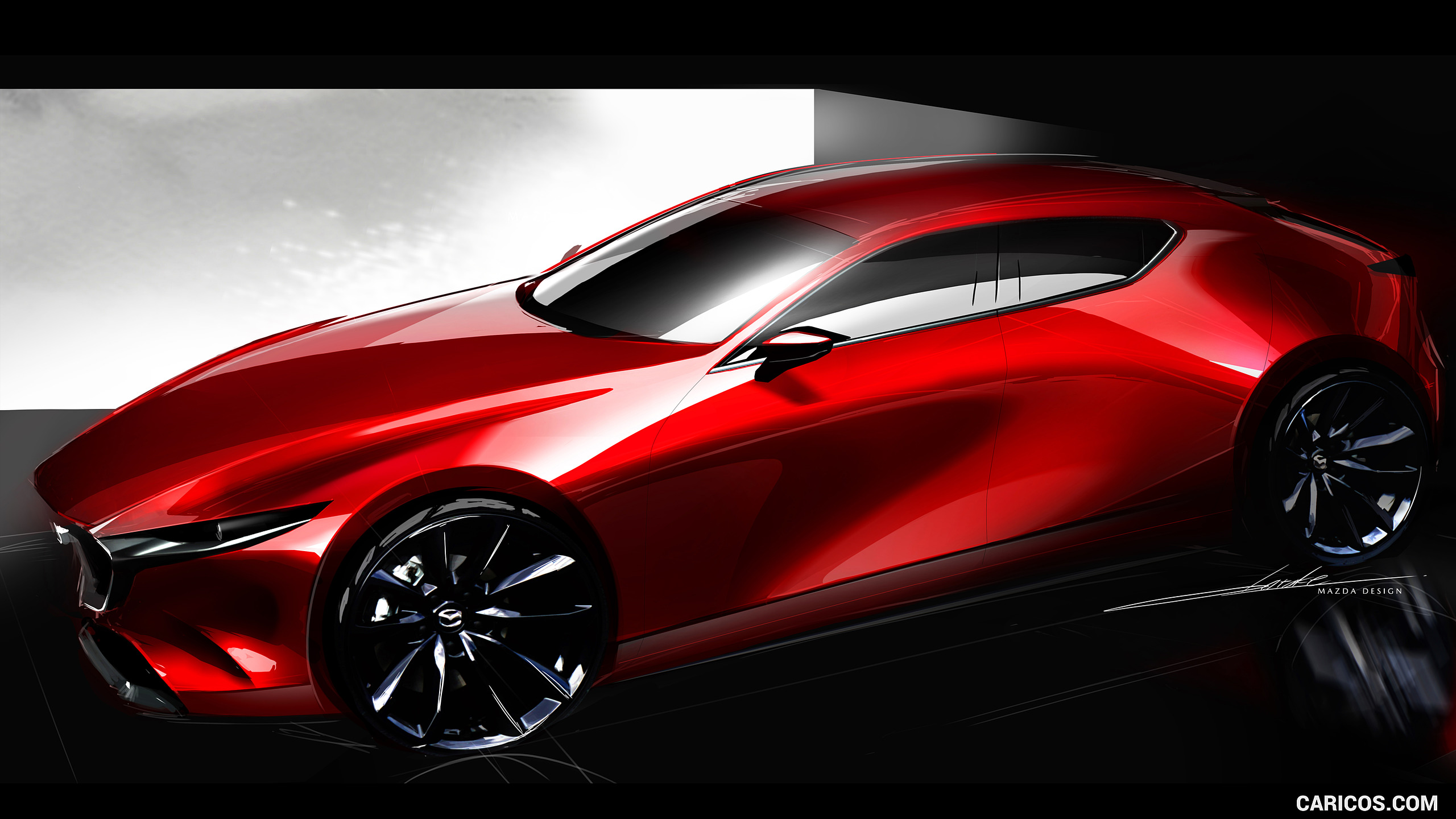2019 Mazda3 - Design Sketch, #42 of 44