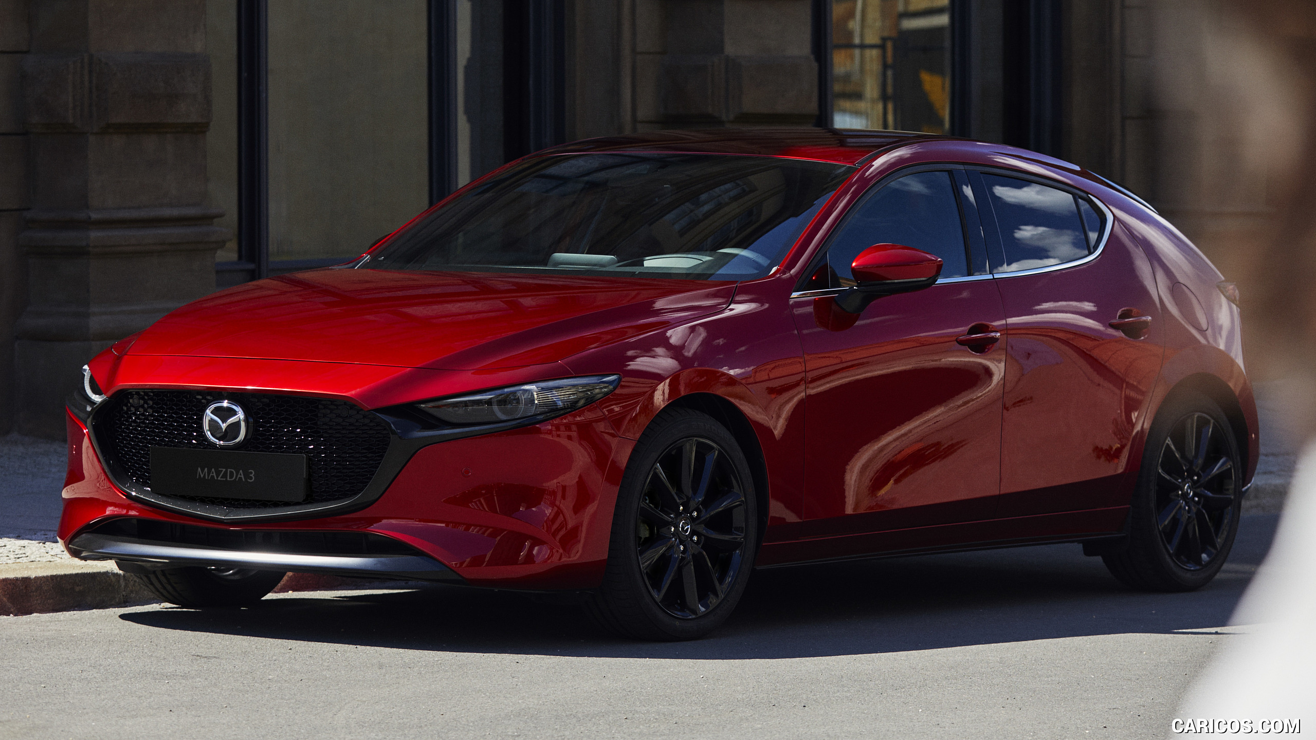 2019 Mazda3 Hatchback - Front Three-Quarter, #1 of 44