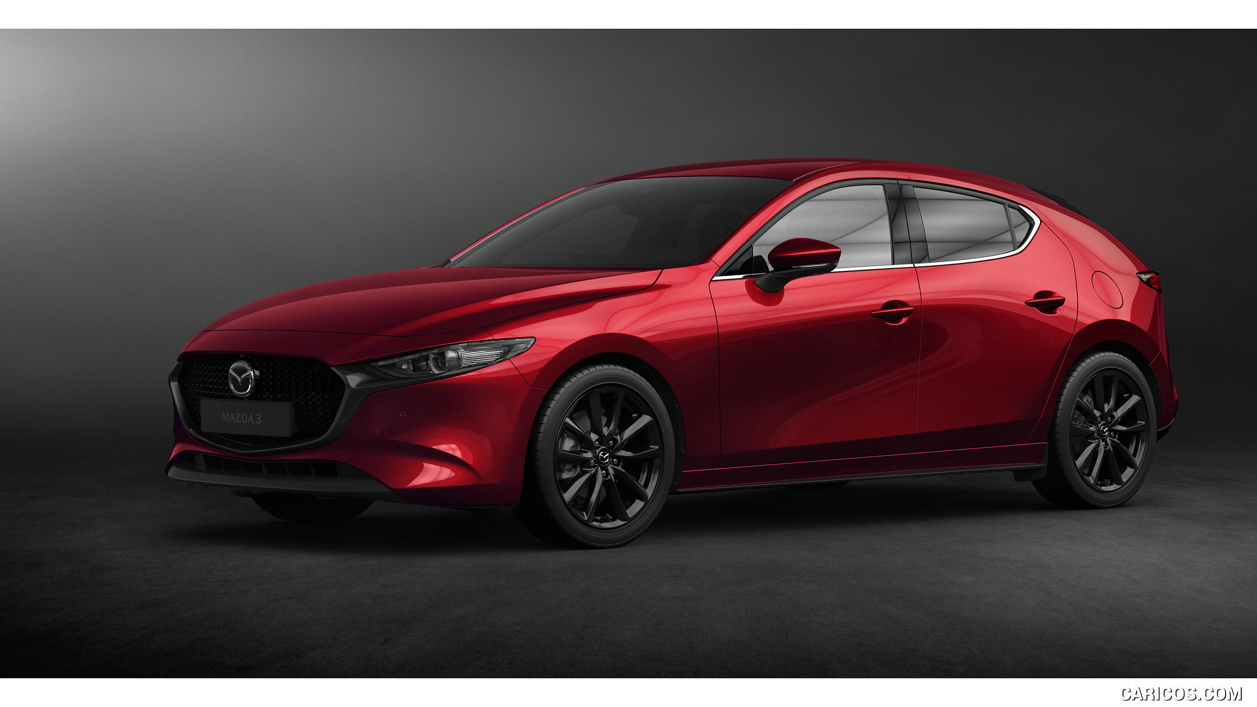 2019 Mazda3 Hatchback - Front Three-Quarter, #24 of 44