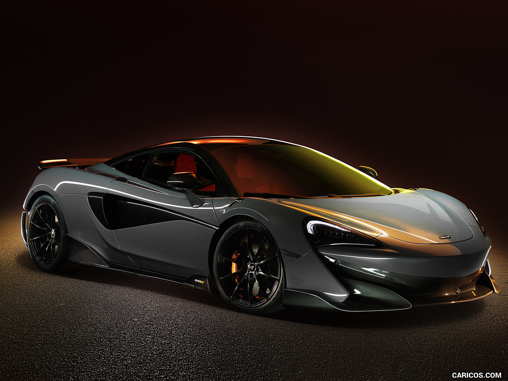 2019 McLaren 600LT Coupé (Color: Chicane Grey) - Front Three-Quarter