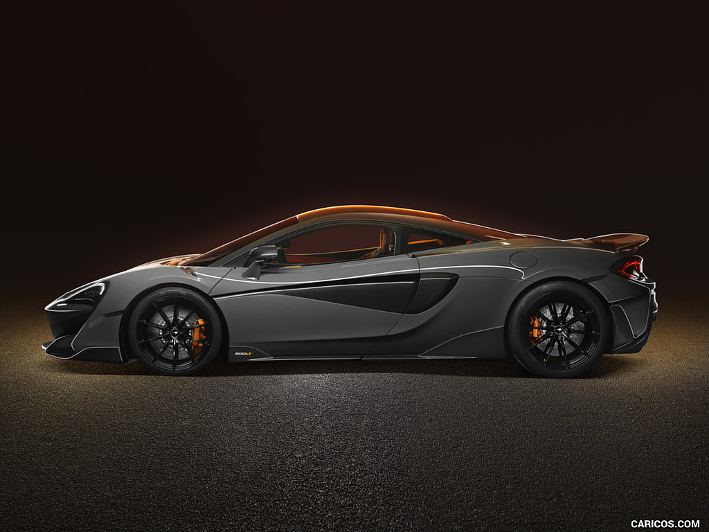 2019 McLaren 600LT Coupé (Color: Chicane Grey) - Side