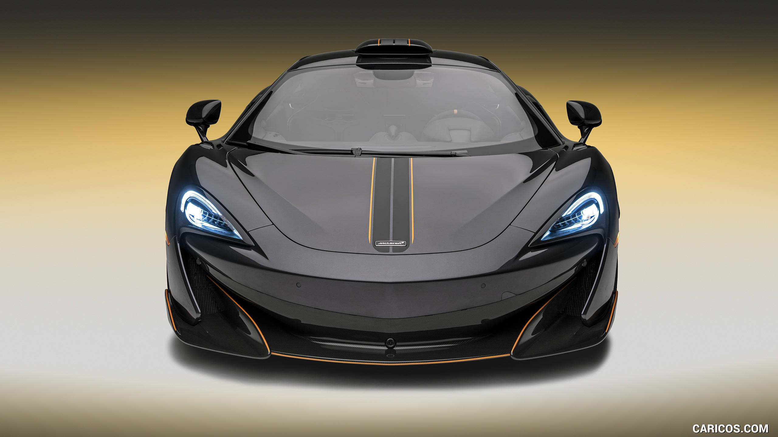 2019 McLaren 600LT Stealth Grey by MSO - Front, #7 of 20