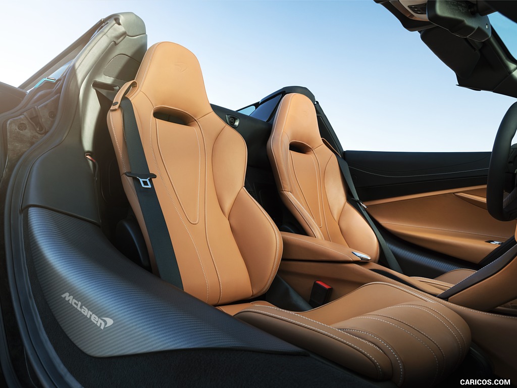 2019 McLaren 720S Spider (Color: Belize Blue) - Interior, Seats