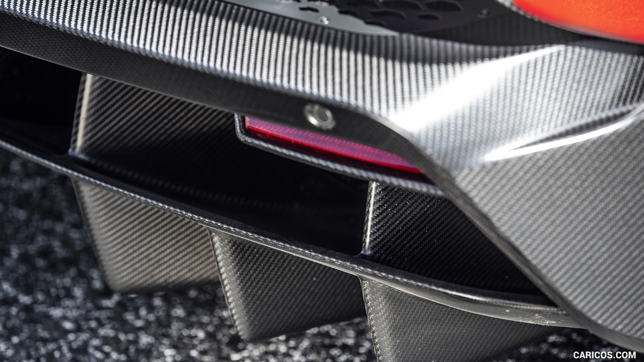 2019 Mclaren Senna Color Delta Red Diffuser Caricos 0878