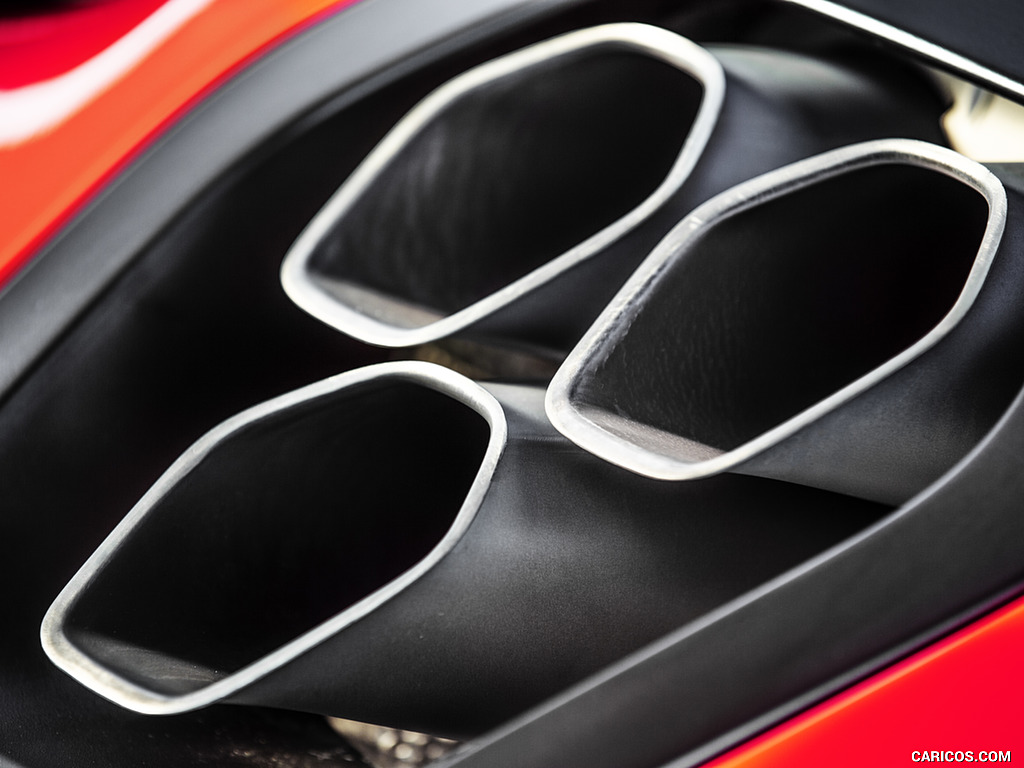 2019 McLaren Senna (Color: Delta Red) - Exhaust