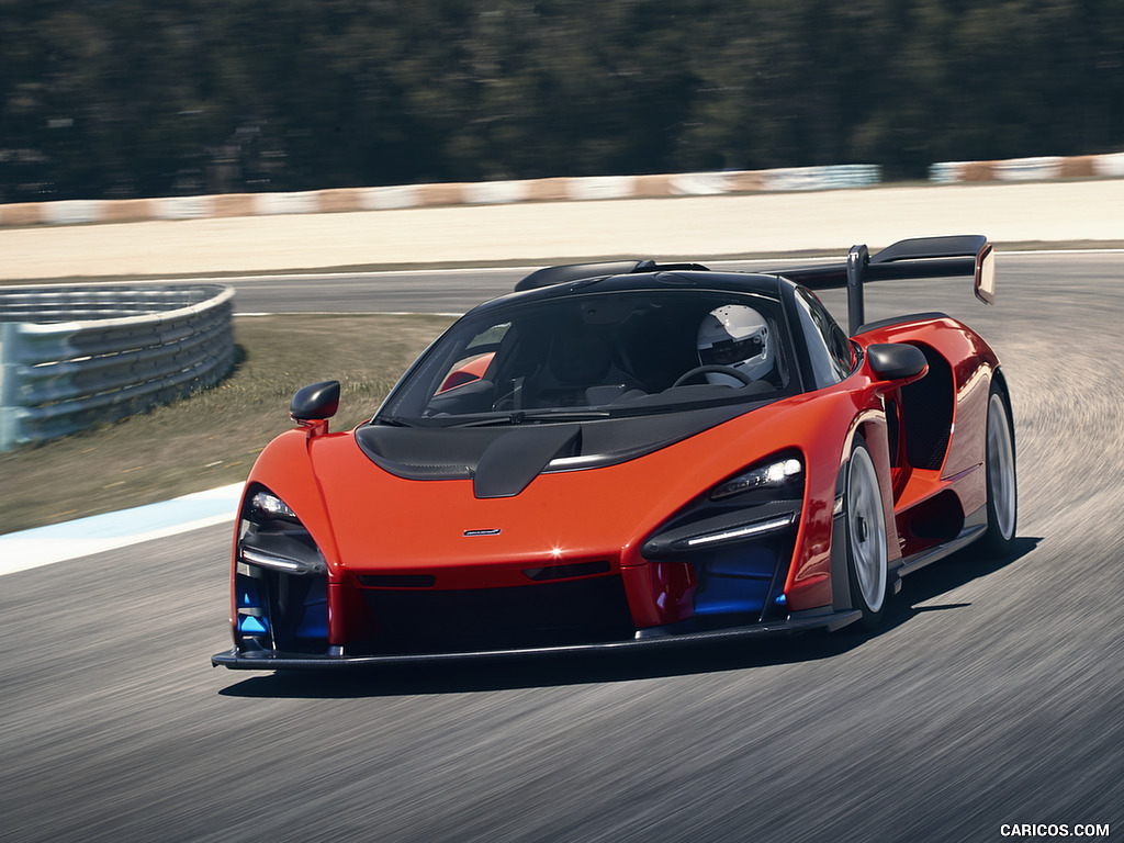 2019 McLaren Senna (Color: Delta Red) - Front