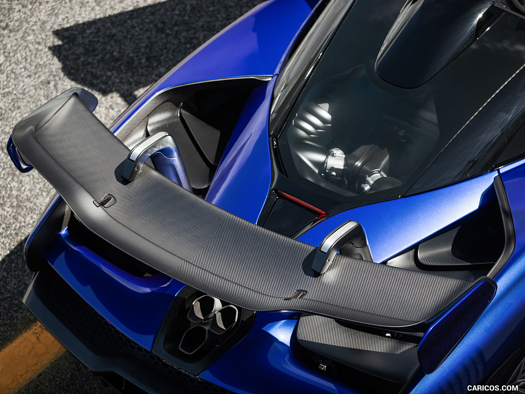 2019 McLaren Senna (Color: Kyanos Blue) - Spoiler