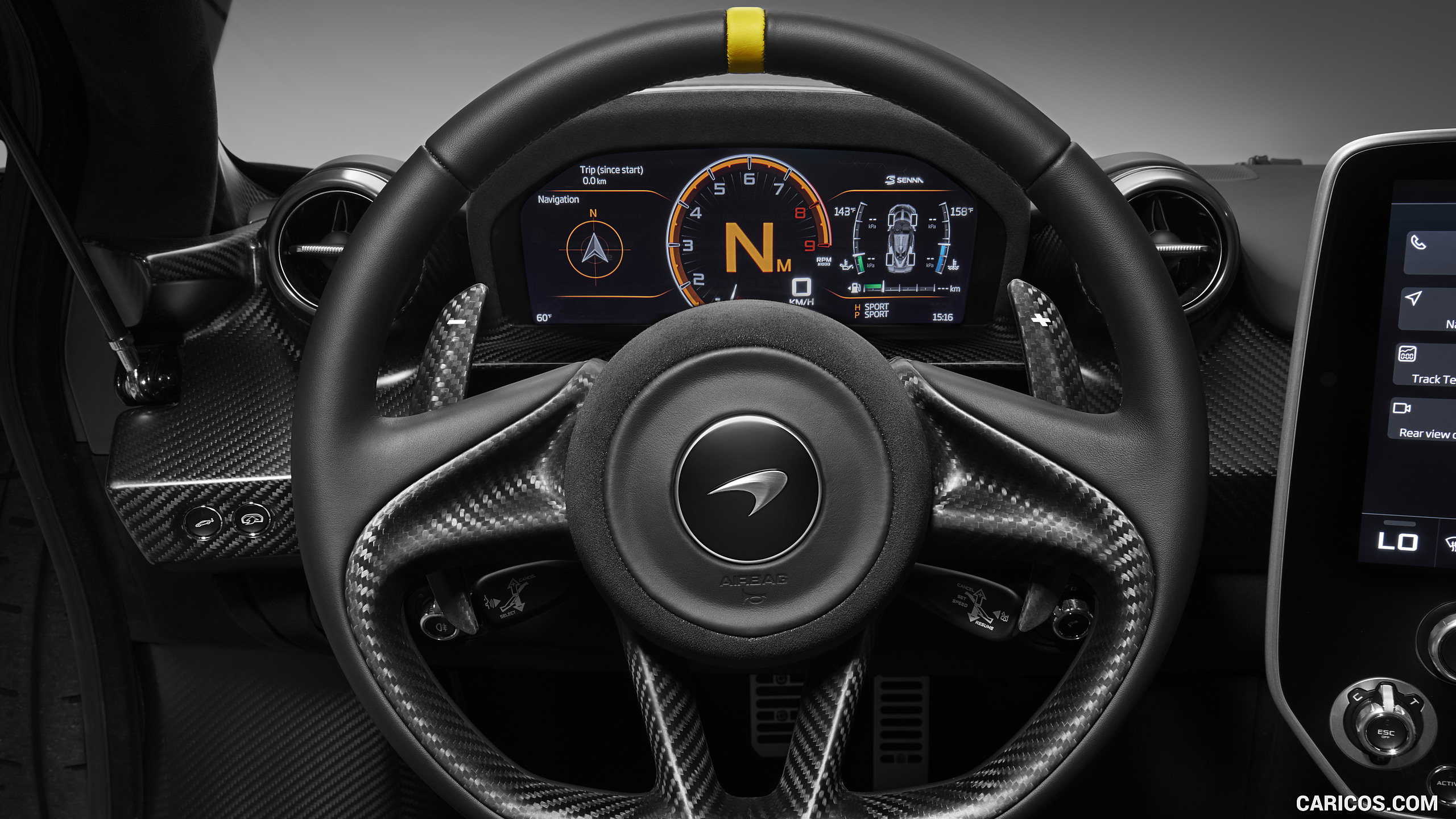 2019 McLaren Senna Carbon Theme by MSO - Instrument Cluster, #12 of 14