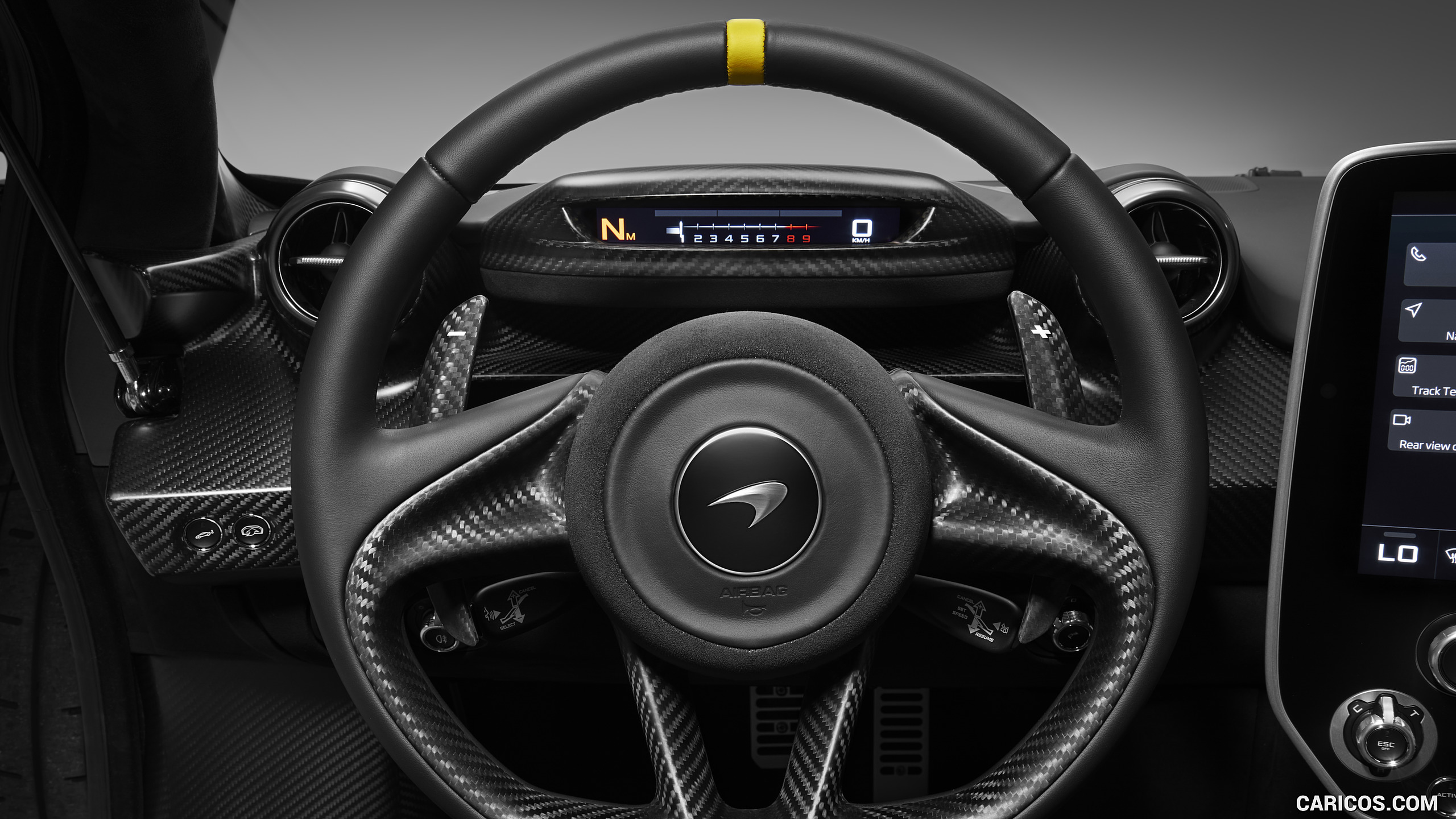 2019 McLaren Senna Carbon Theme by MSO - Interior, Steering Wheel, #13 of 14