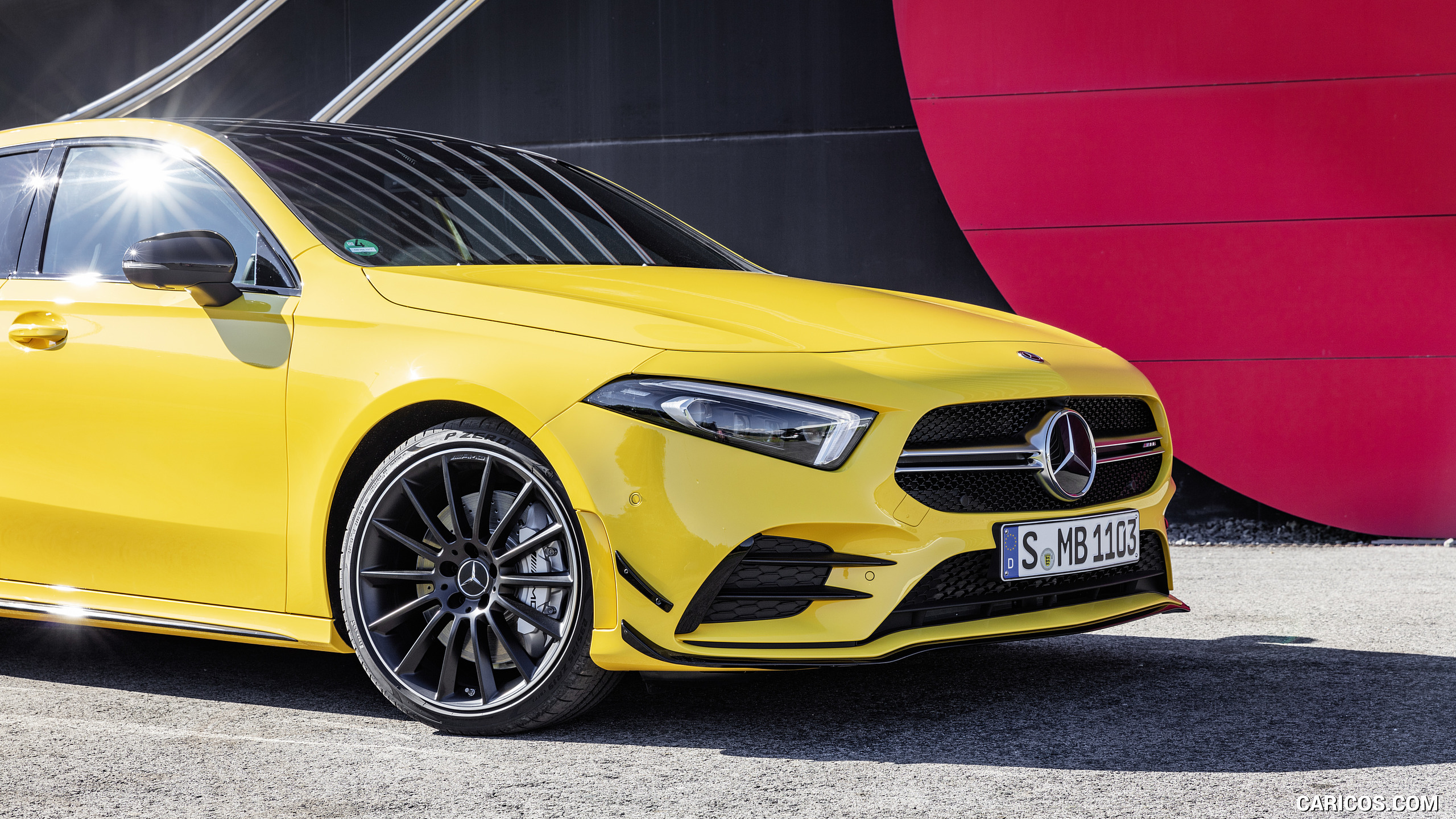 2019 Mercedes-AMG A 35 4MATIC (Color: Sun Yellow) - Front Bumper, #26 of 30
