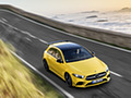 2019 Mercedes-AMG A 35 4MATIC (Color: Sun Yellow) - Front Three-Quarter