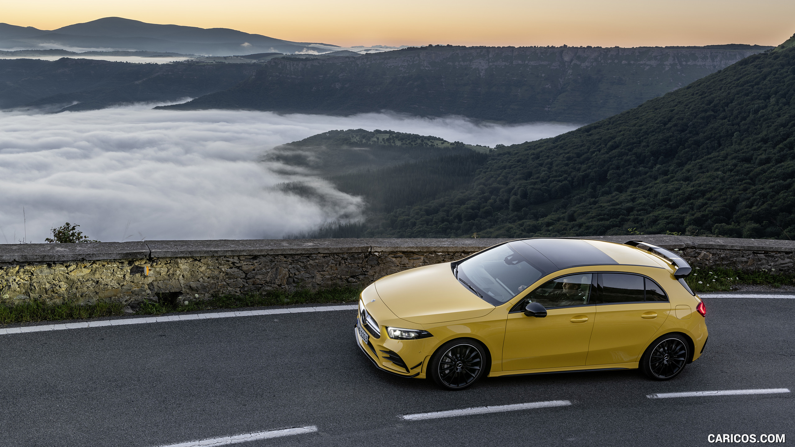 2019 Mercedes-AMG A 35 4MATIC (Color: Sun Yellow) - Top, #4 of 30