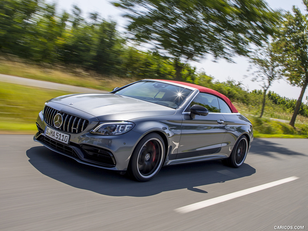 2019 Mercedes-AMG C 63 S Cabrio - Front Three-Quarter