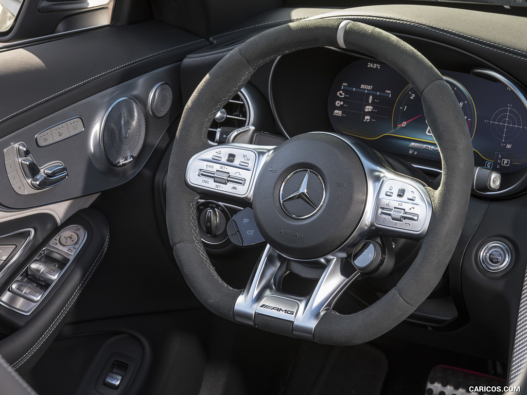 2019 Mercedes-AMG C 63 S Cabrio - Interior, Steering Wheel