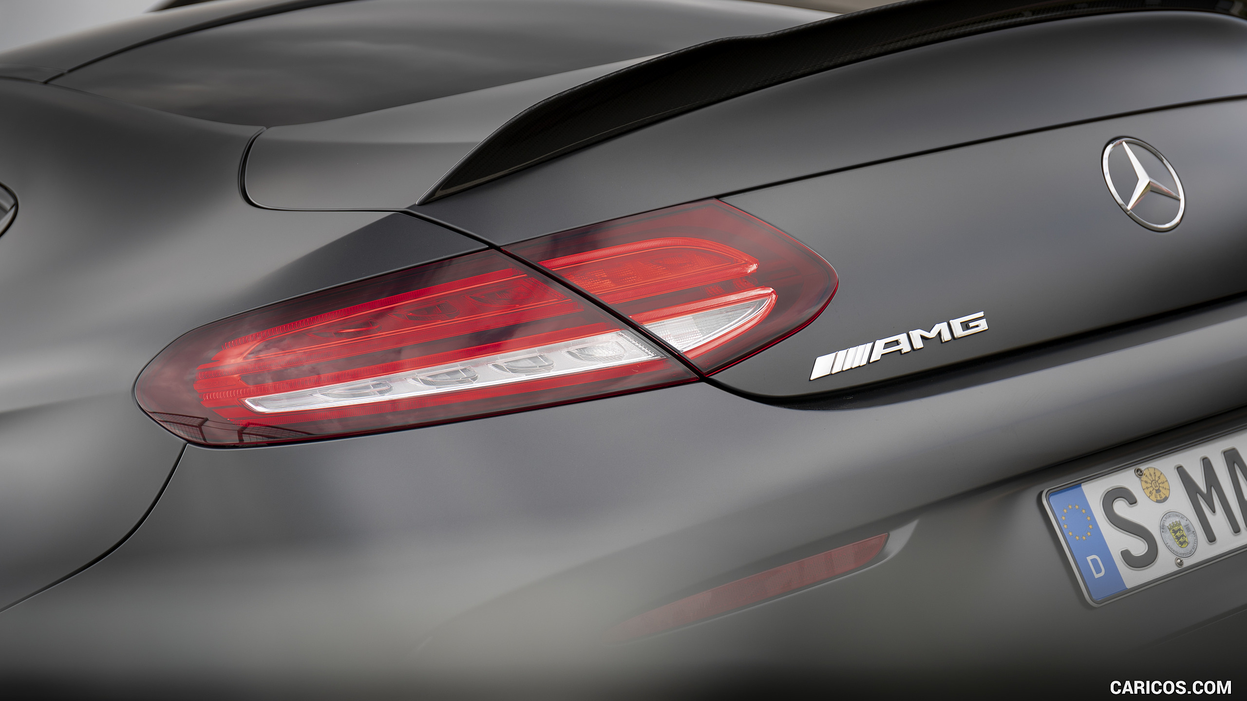 2019 Mercedes-AMG C 63 S Coupe (Color: Designo Graphite Gray Magno) - Tail Light, #84 of 106