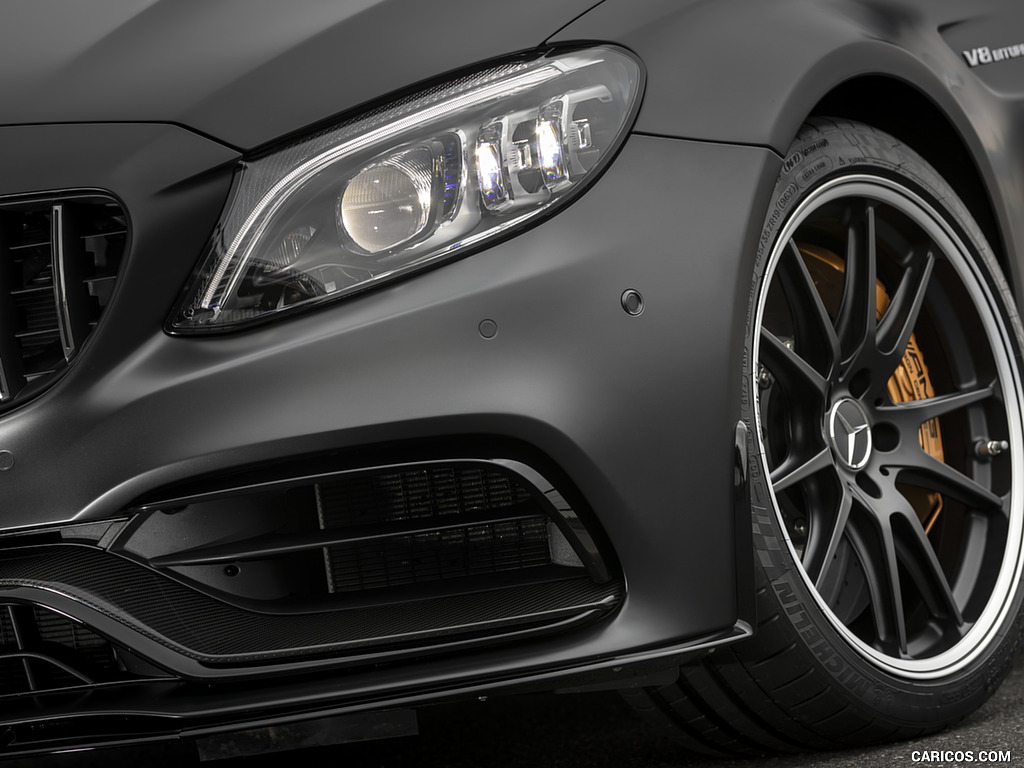 2019 Mercedes-AMG C 63 S Coupe (Color: Designo Graphite Gray Magno) - Headlight