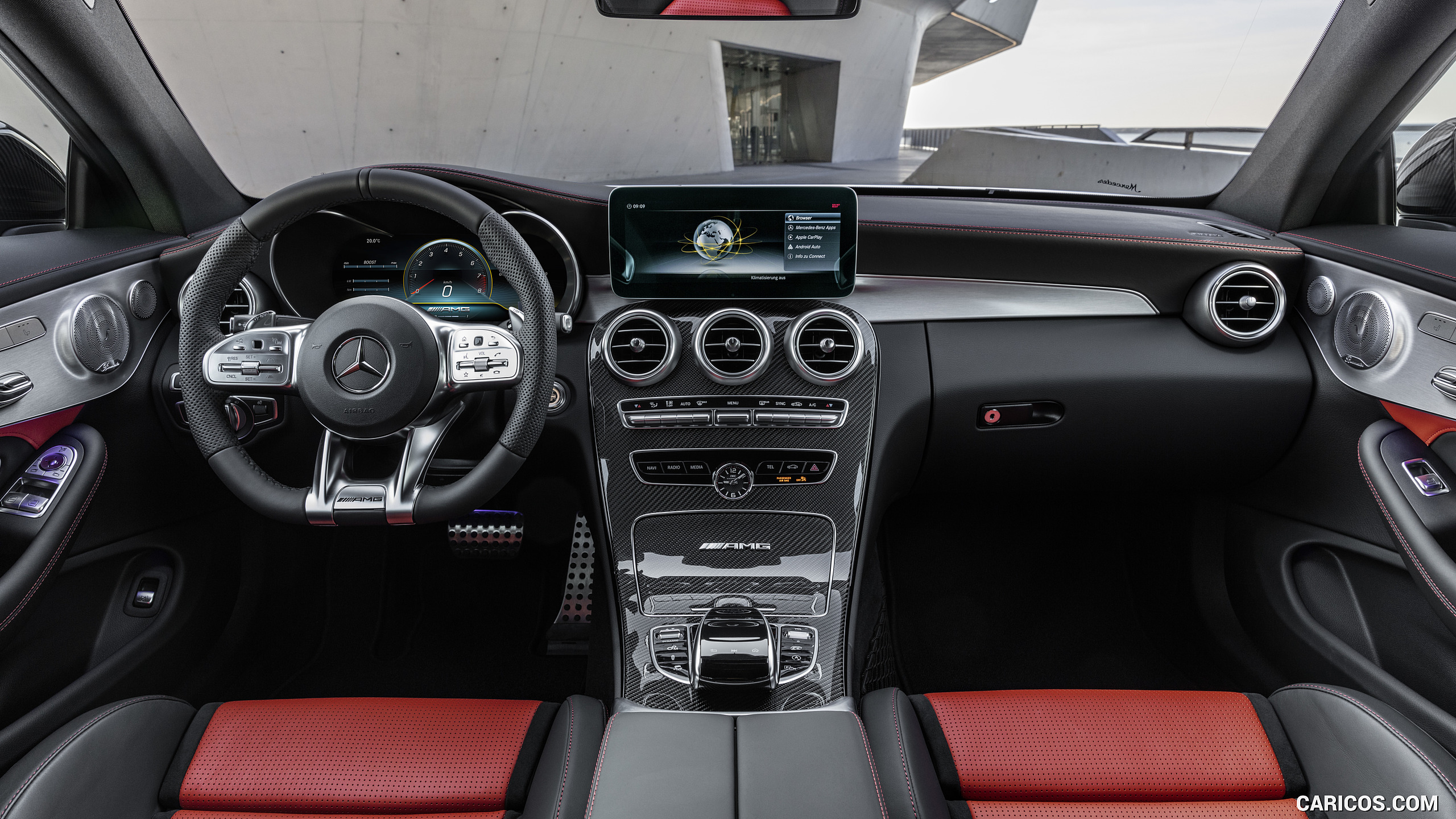 2019 Mercedes-AMG C 63 S Coupe - Interior, Cockpit, #25 of 106