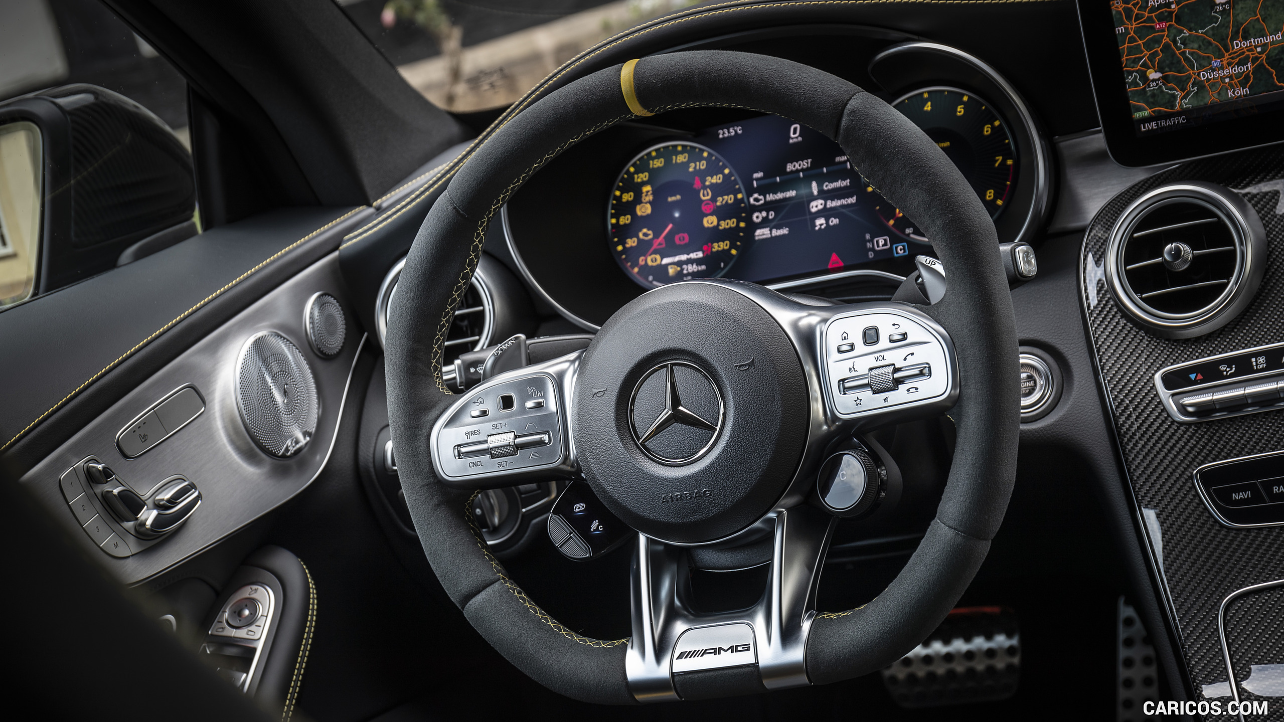 2019 Mercedes-AMG C 63 S Coupe - Interior, #93 of 106