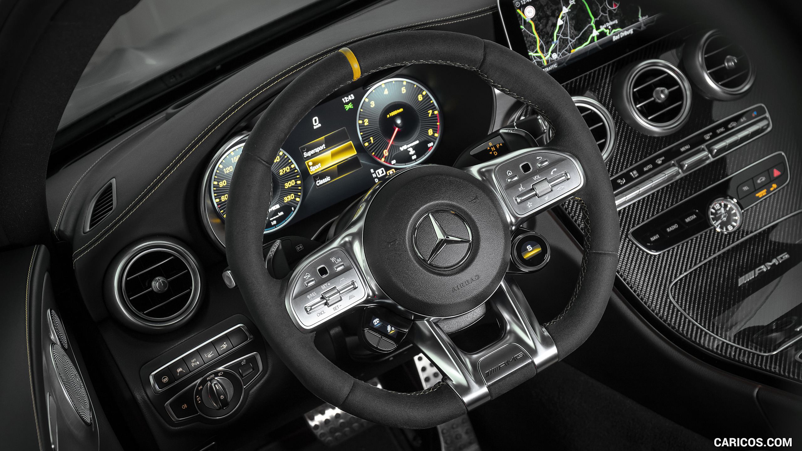 2019 Mercedes-AMG C 63 S Coupe - Interior, #94 of 106