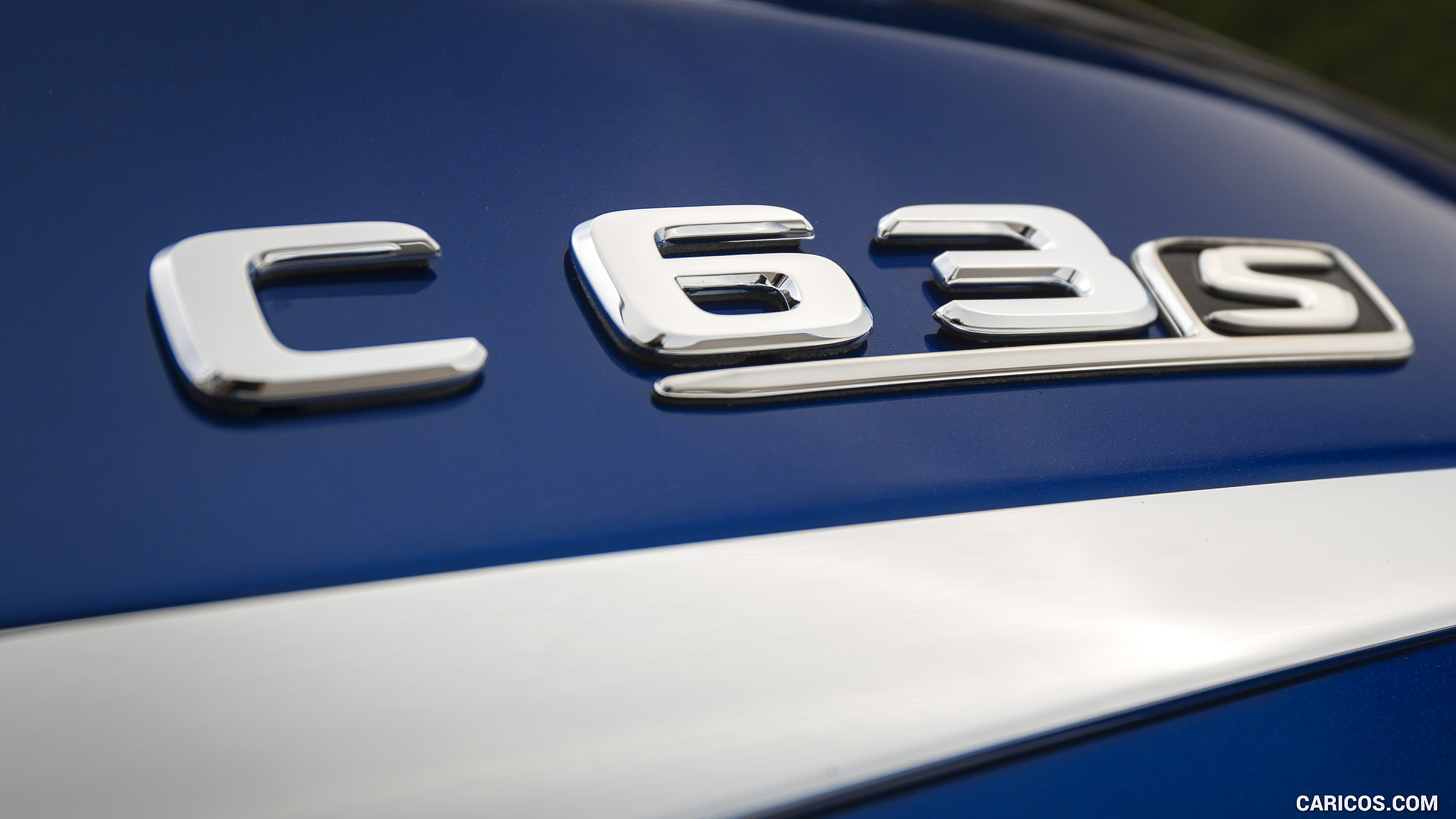 2019 Mercedes-AMG C 63 Sedan (Color: Brilliant Blue Metallic) - Badge, #46 of 115