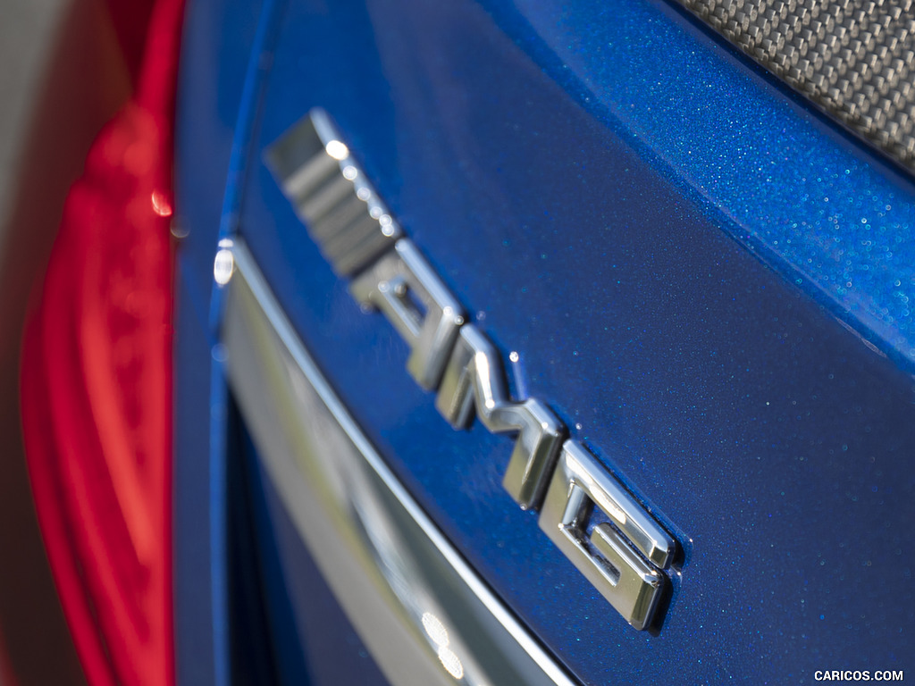 2019 Mercedes-AMG C 63 Sedan (Color: Brilliant Blue Metallic) - Badge