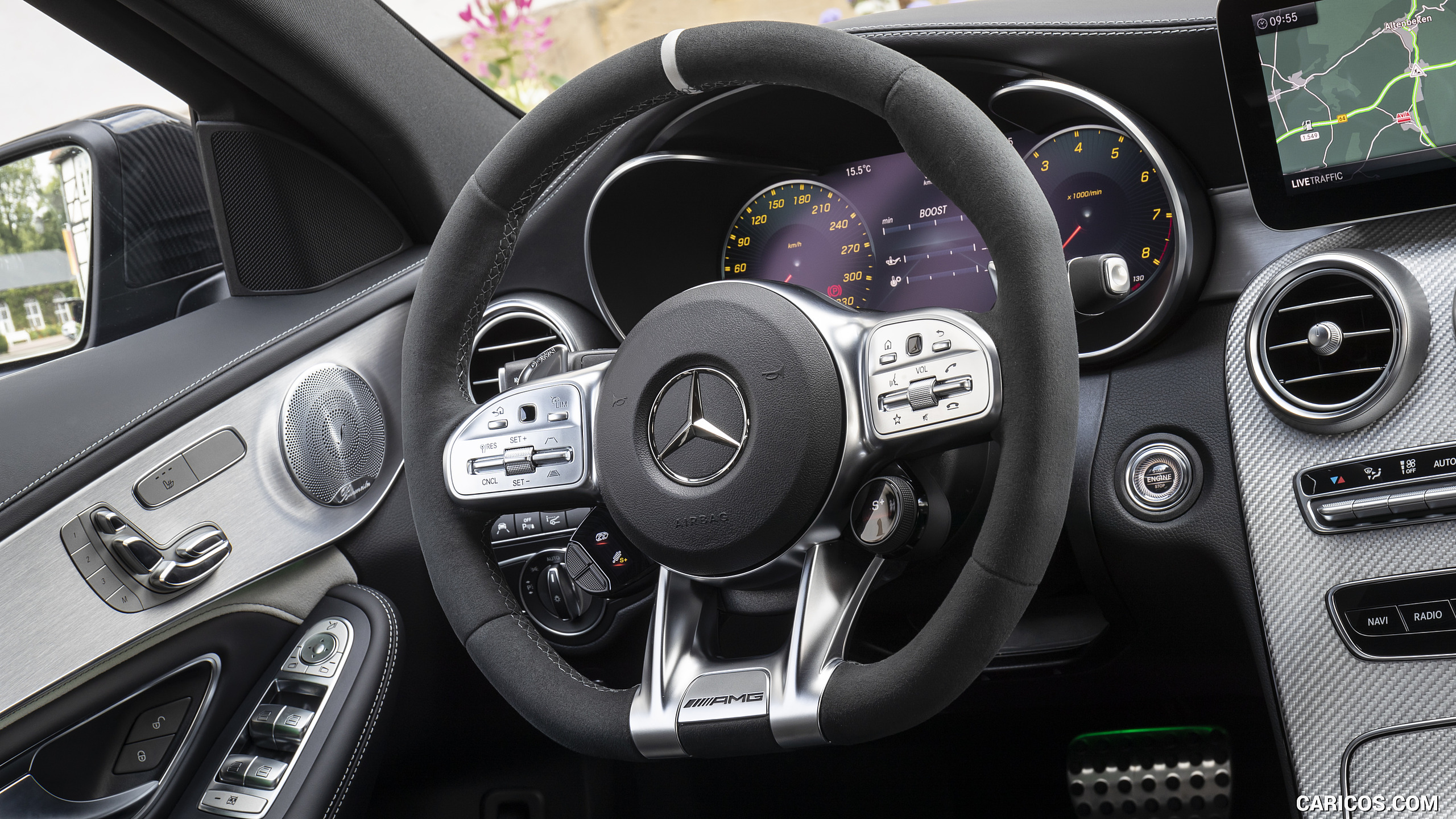 2019 Mercedes-AMG C 63 Sedan - Interior, #53 of 115