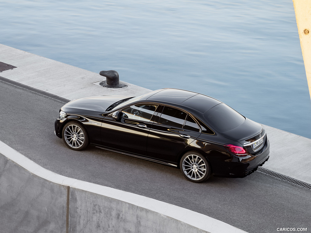 2019 Mercedes-AMG C43 4MATIC (Color: Obsidian Black Metallic) - Side