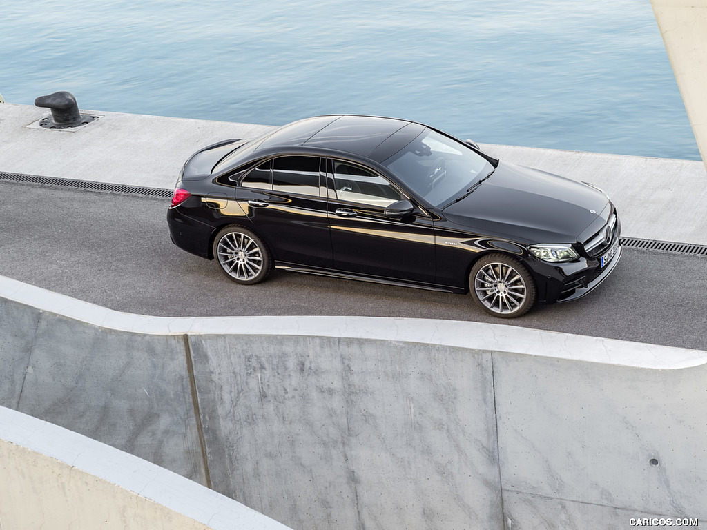 2019 Mercedes-AMG C43 4MATIC (Color: Obsidian Black Metallic) - Side